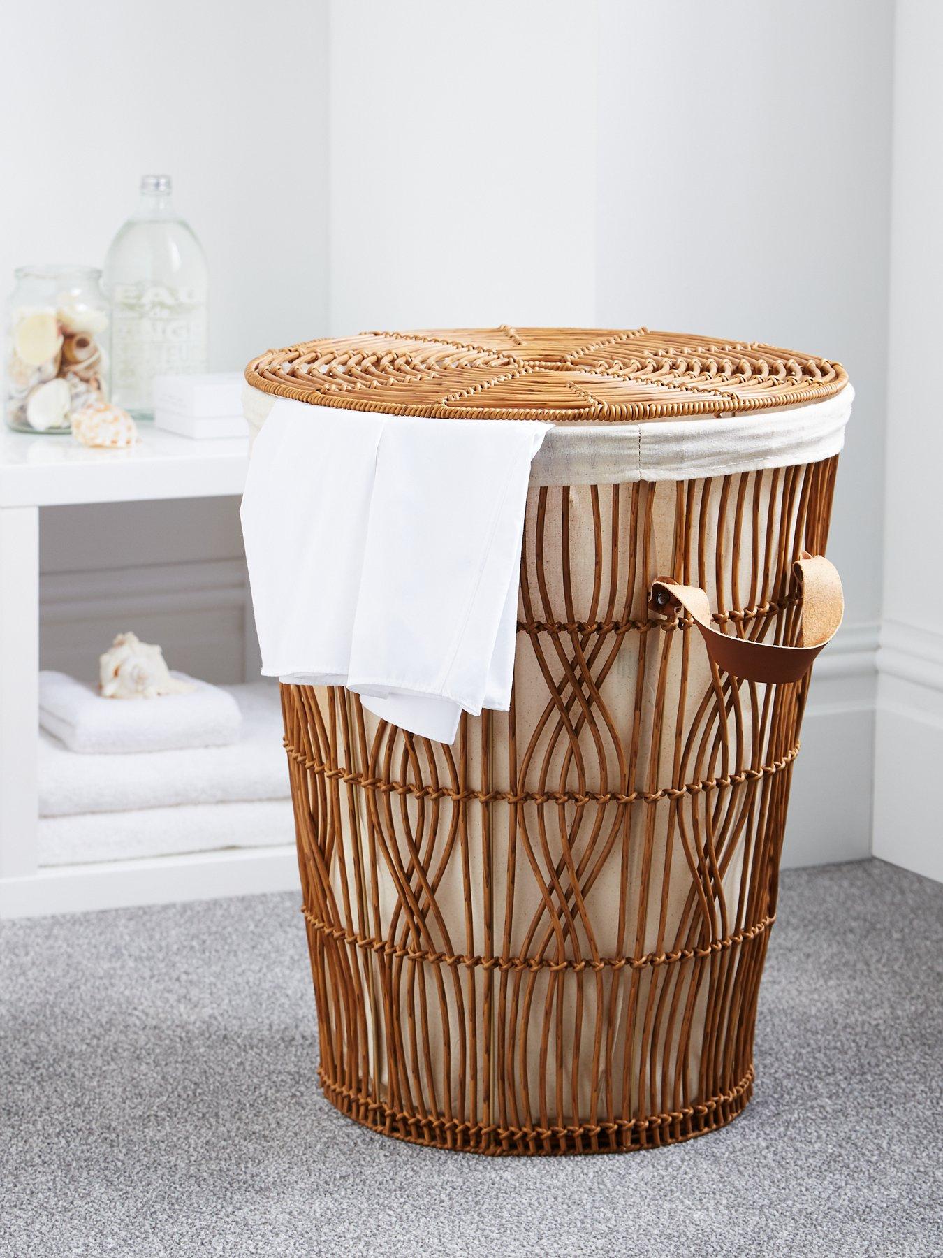 very-home-round-tapered-rattan-style-laundry-hamperstillFront