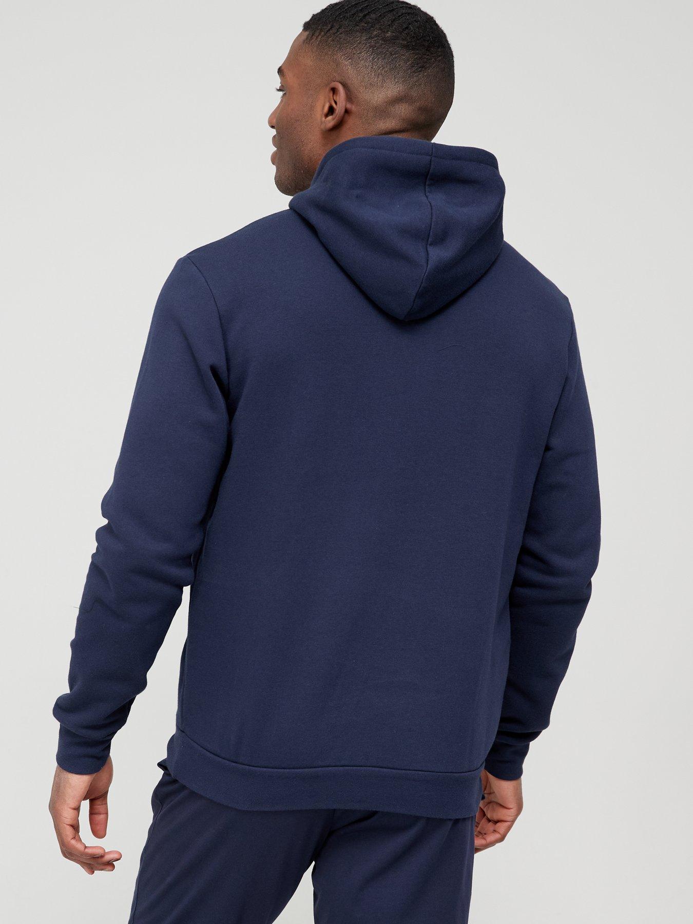 adidas-sportswear-essentials-fleece-hoodie-navywhitestillFront