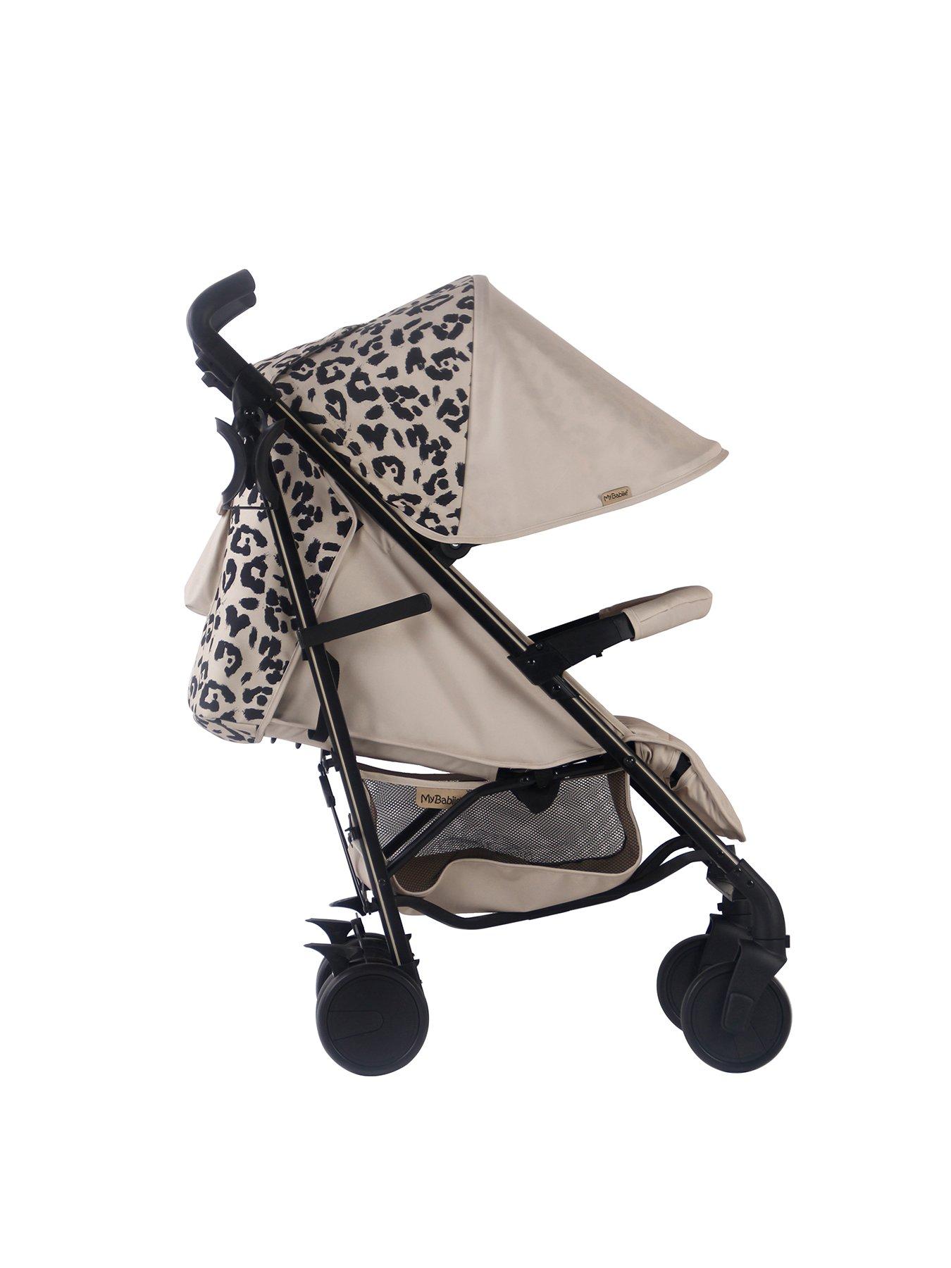 Image 3 of 7 of My Babiie MB51 Plus Stroller - Fawn Leopard