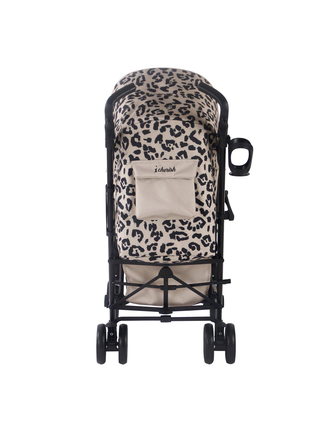 Image 4 of 7 of My Babiie MB51 Plus Stroller - Fawn Leopard