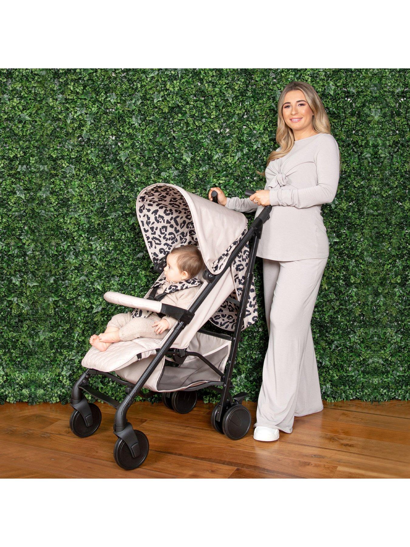 Image 5 of 7 of My Babiie MB51 Plus Stroller - Fawn Leopard