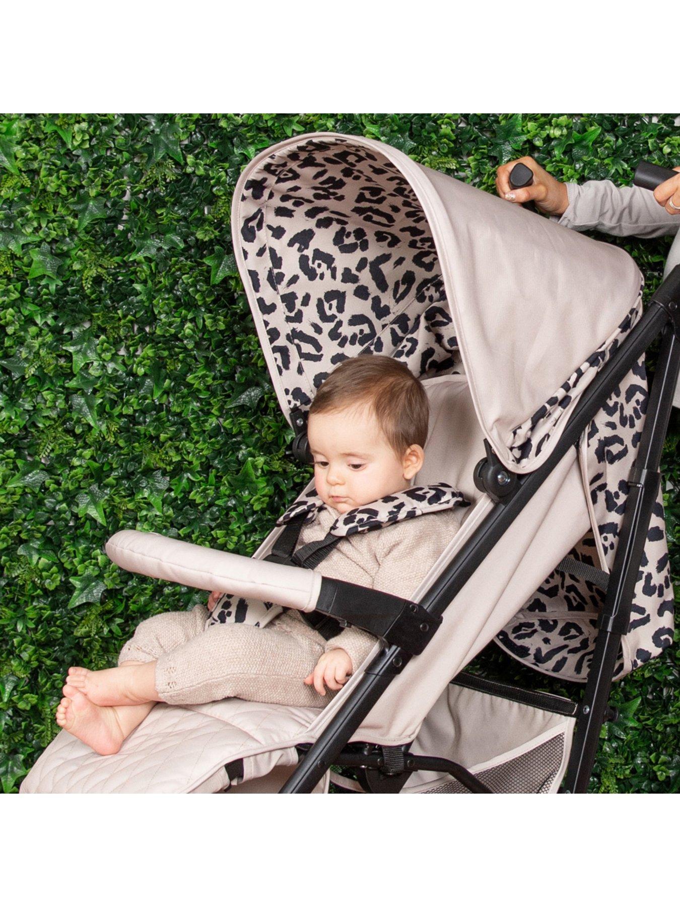 Image 6 of 7 of My Babiie MB51 Plus Stroller - Fawn Leopard