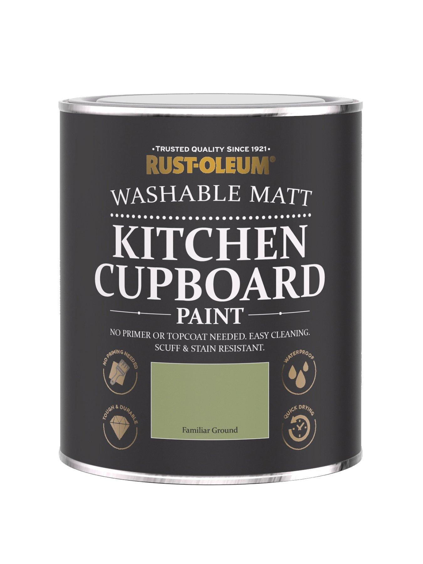 undefined Washable Matt Finish Kitchen Cupboard Paint – Familiar Ground