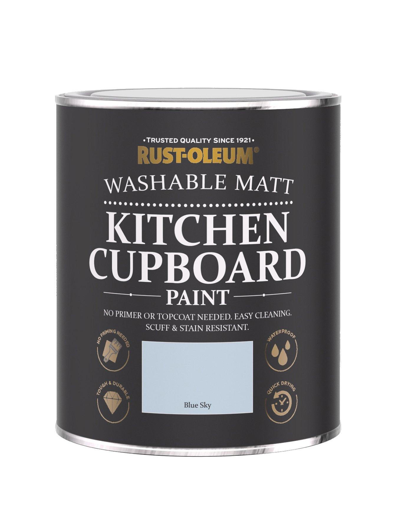 undefined Kitchen Cupboard Paint - Blue Sky