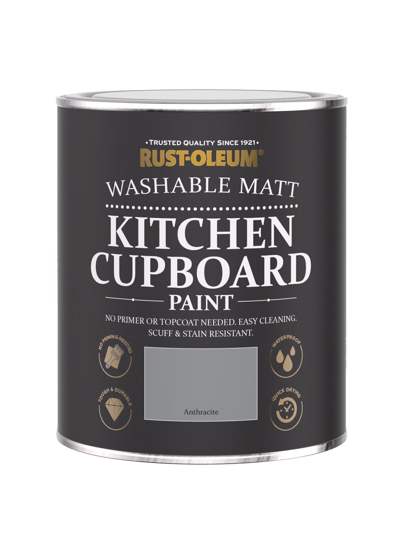 undefined Kitchen Cupboard Paint - Anthracite