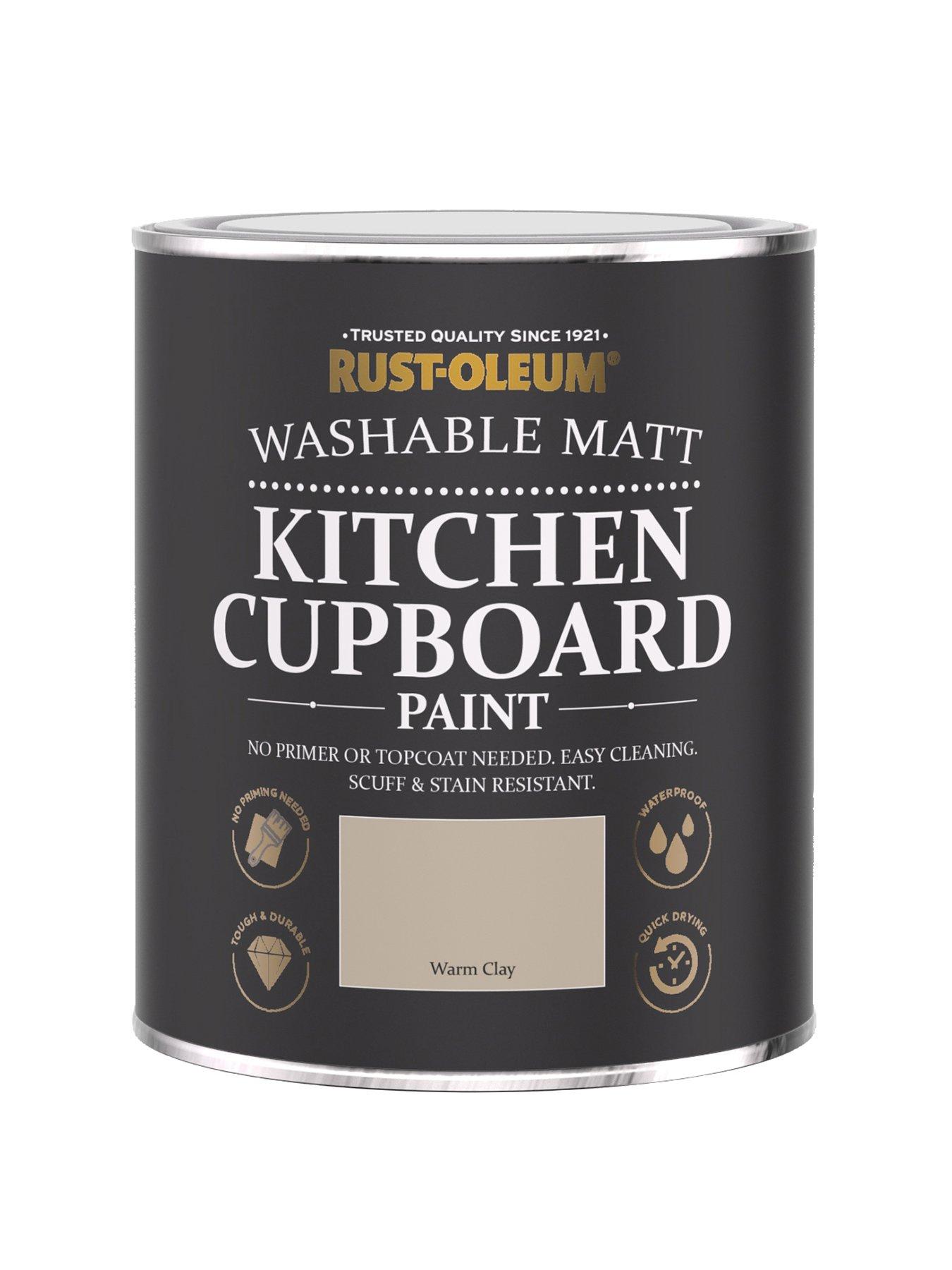 undefined Matt Finish Kitchen Cupboard Paint in Warm Clay – 750 ml Tin