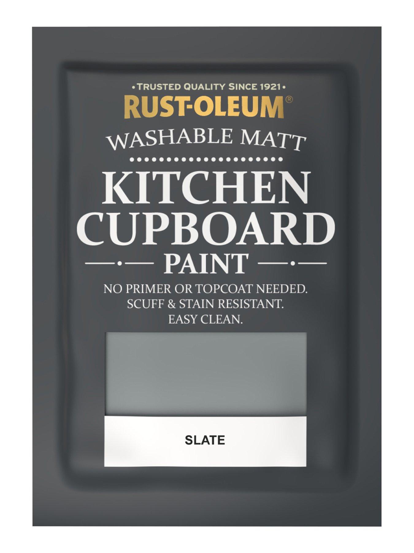 Image 4 of 4 of Rust-Oleum Kitchen Cupboard Paint in Slate &ndash; 750 ml Tin