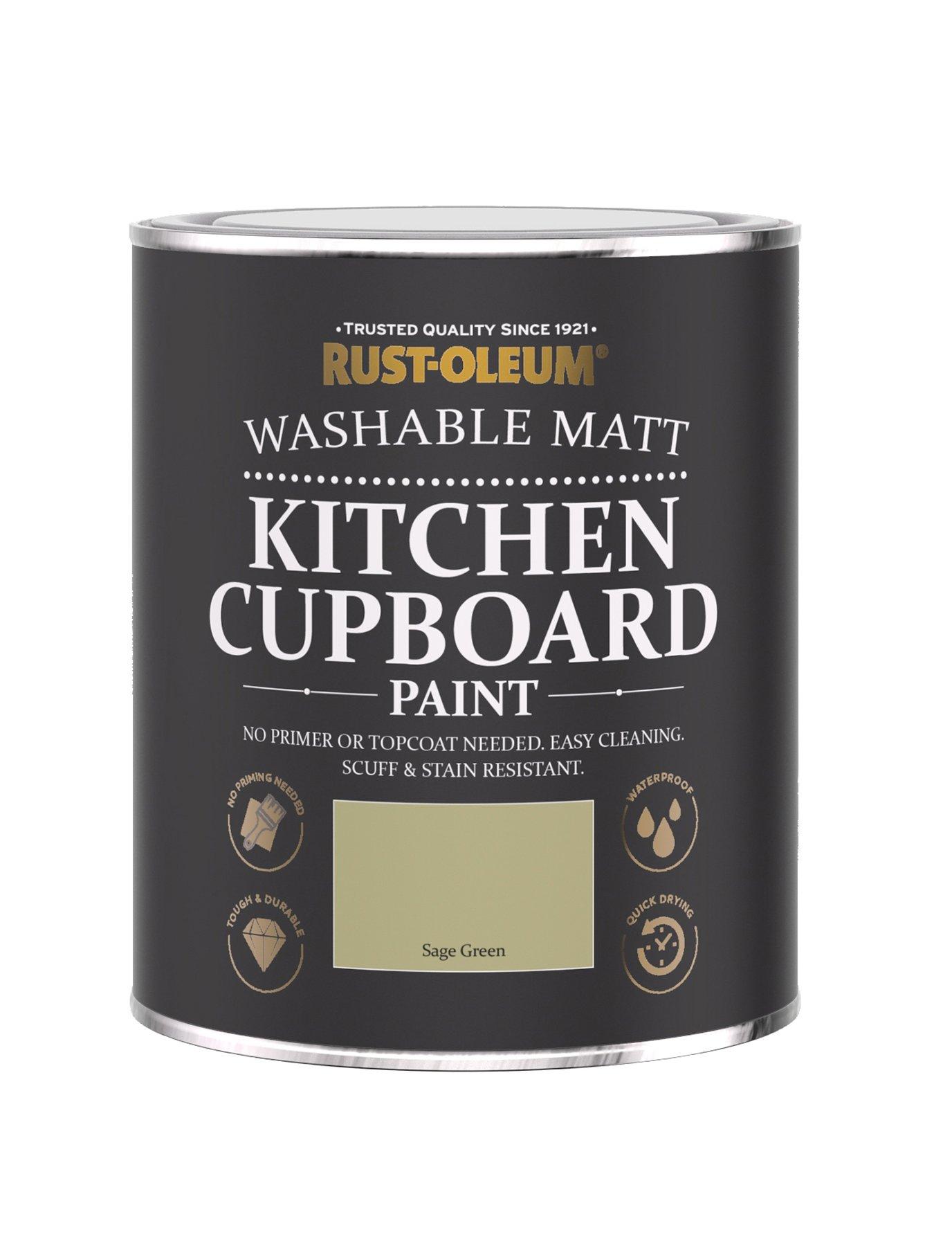 undefined Kitchen Cupboard Paint in Sage Green – 750 ml Tin