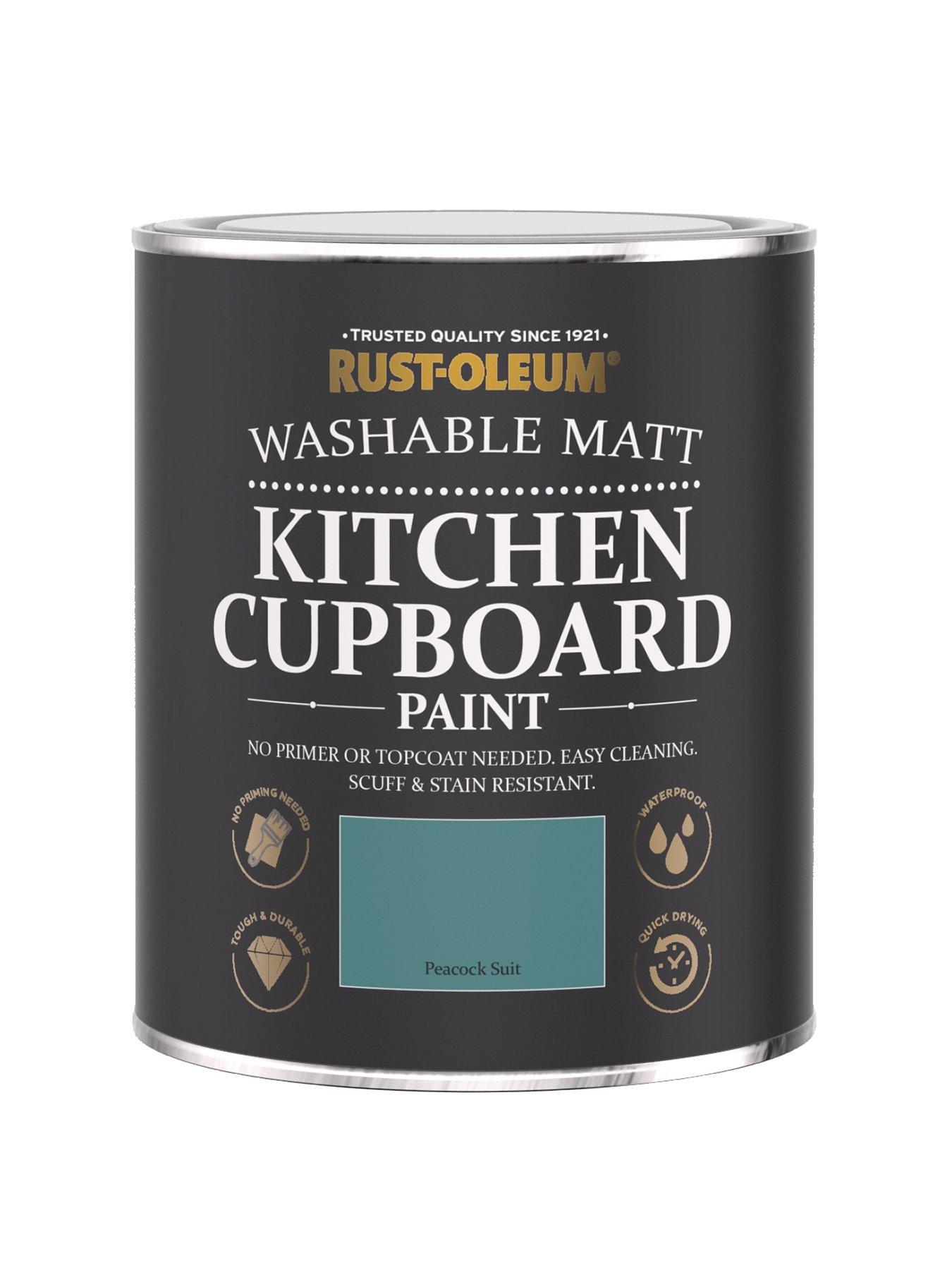 undefined Rust-oleum Kitchen Cupboard Paint Peacock Suit 750ml