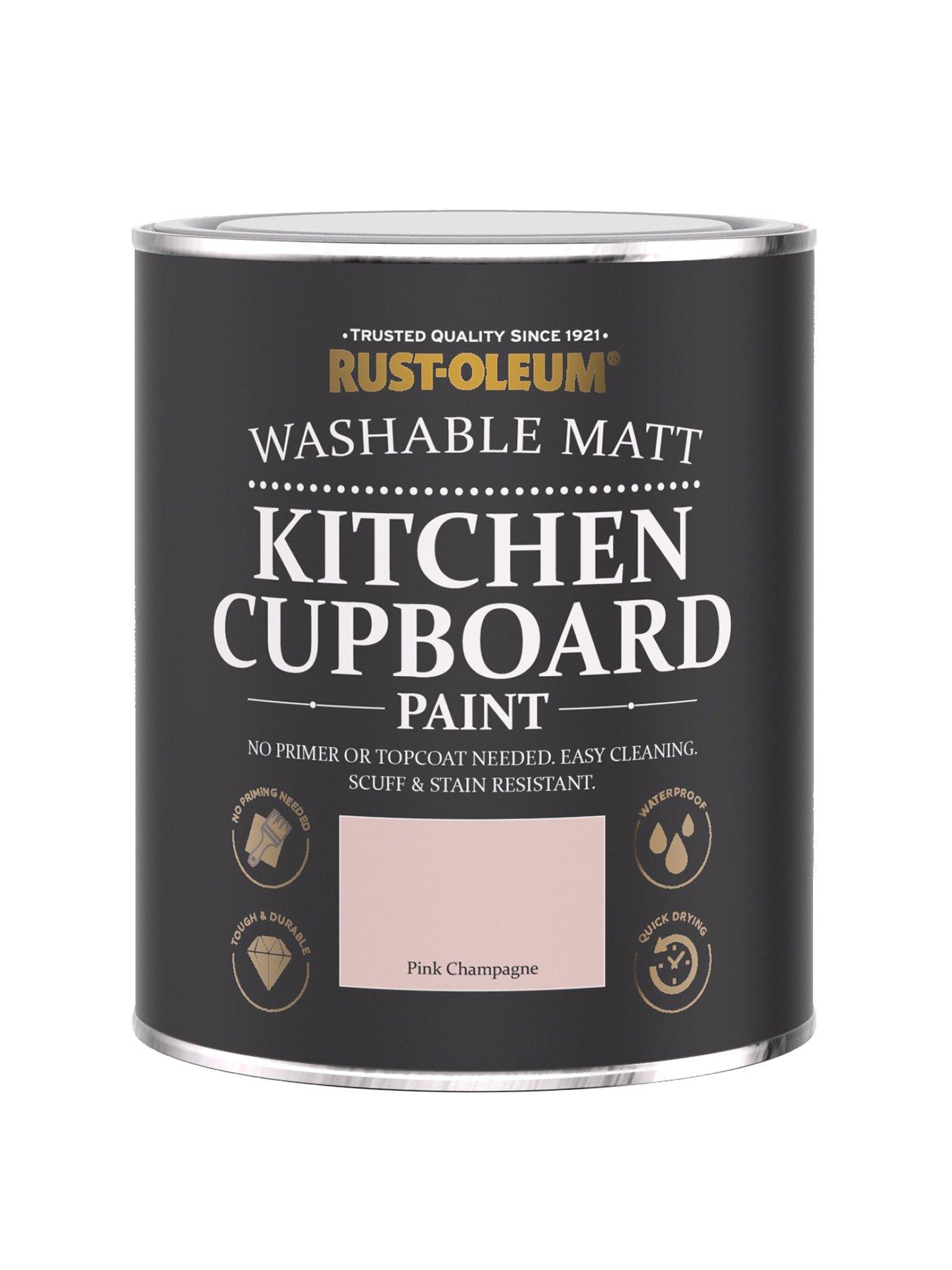 undefined Kitchen Cupboard Paint in Pink Champagne – 750 ml Tin