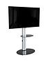 avf-eno-oval-600nbsppedestal-tvnbspstand-silverblack-fits-up-to-55-inch-tvfront