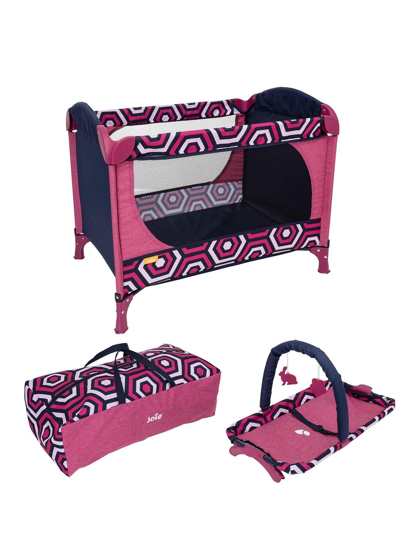 joie junior dolls excursion travel cot