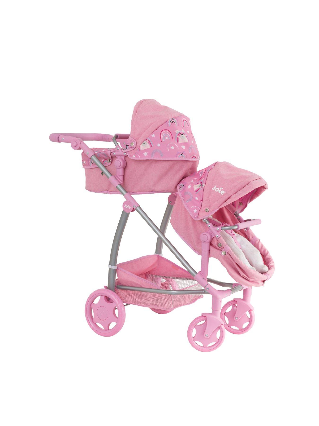 joie-junior-evalite-twin-doll-pushchairstillFront