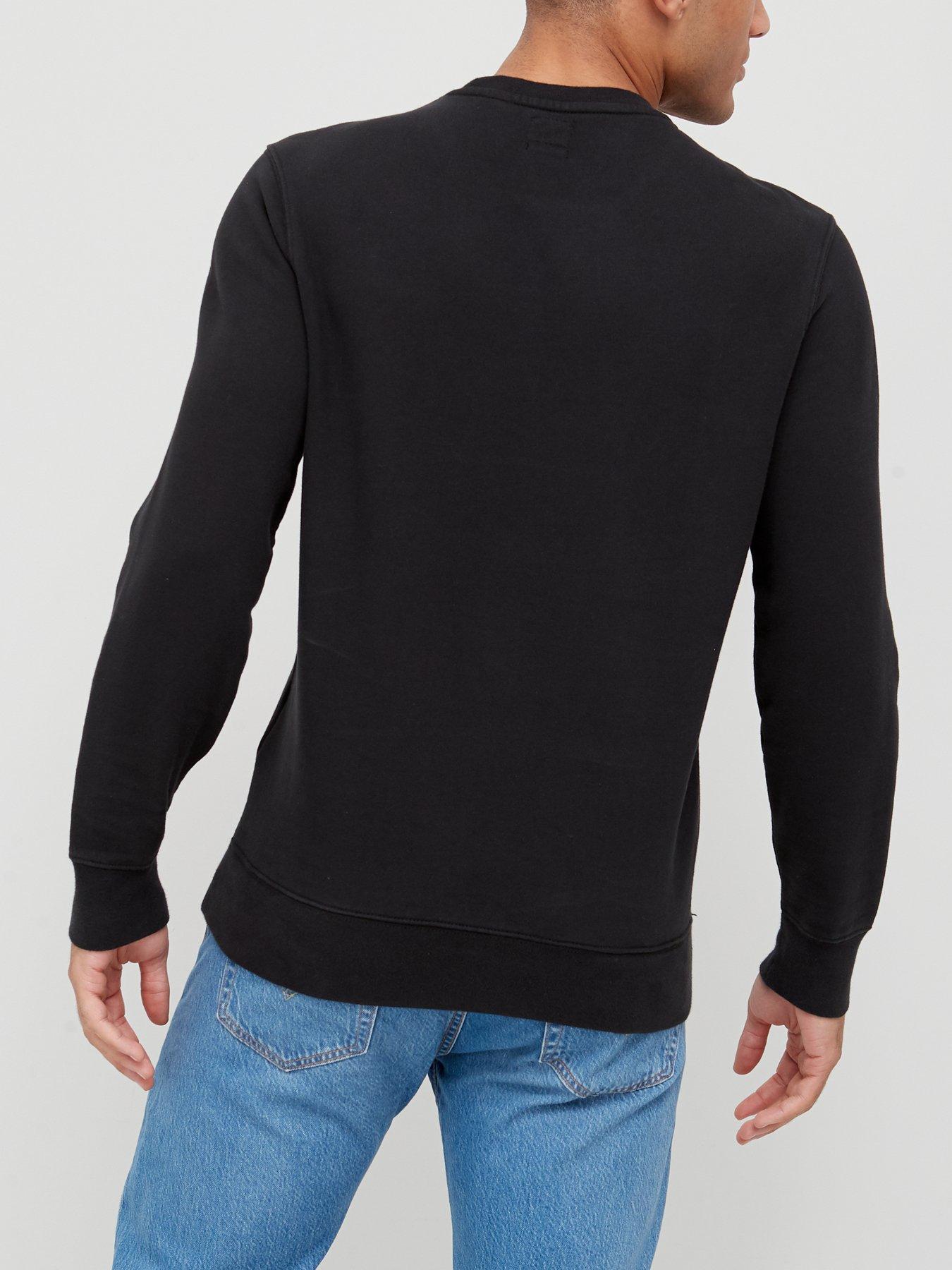 levis-original-crew-neck-sweat-blackstillFront