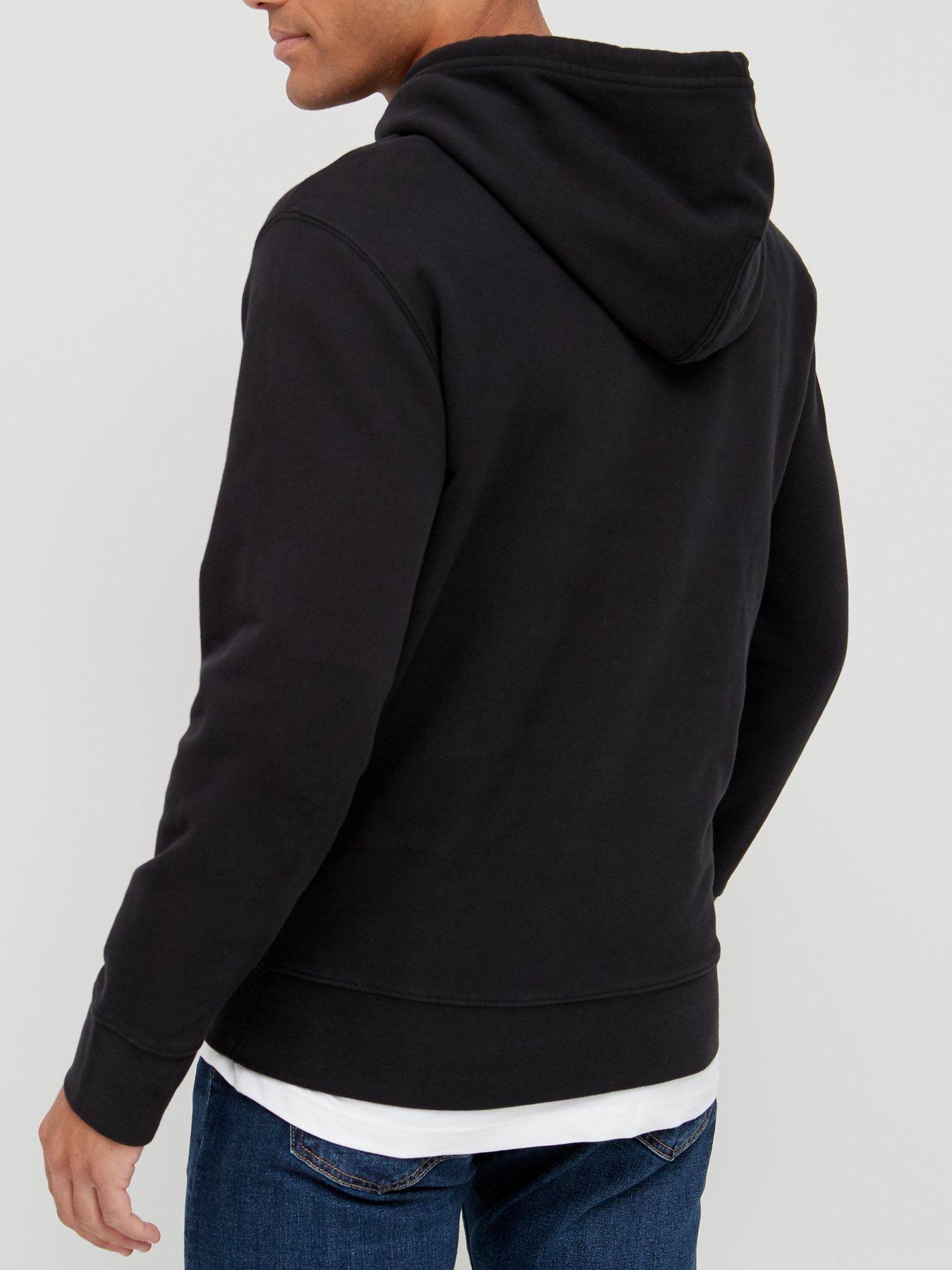 Image 2 of 4 of Levi's Embroidered Logo Overhead Hoodie - Black