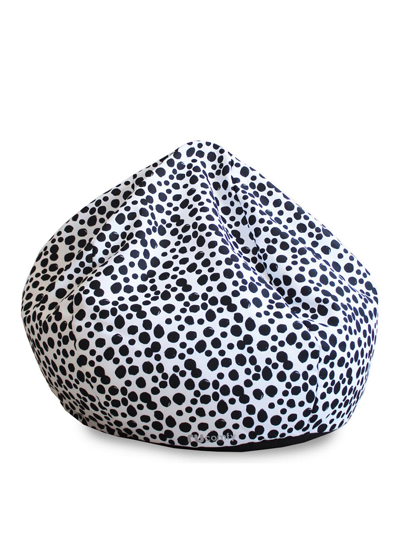 rucomfy-dalmatian-spot-mini-slouch-beanbag