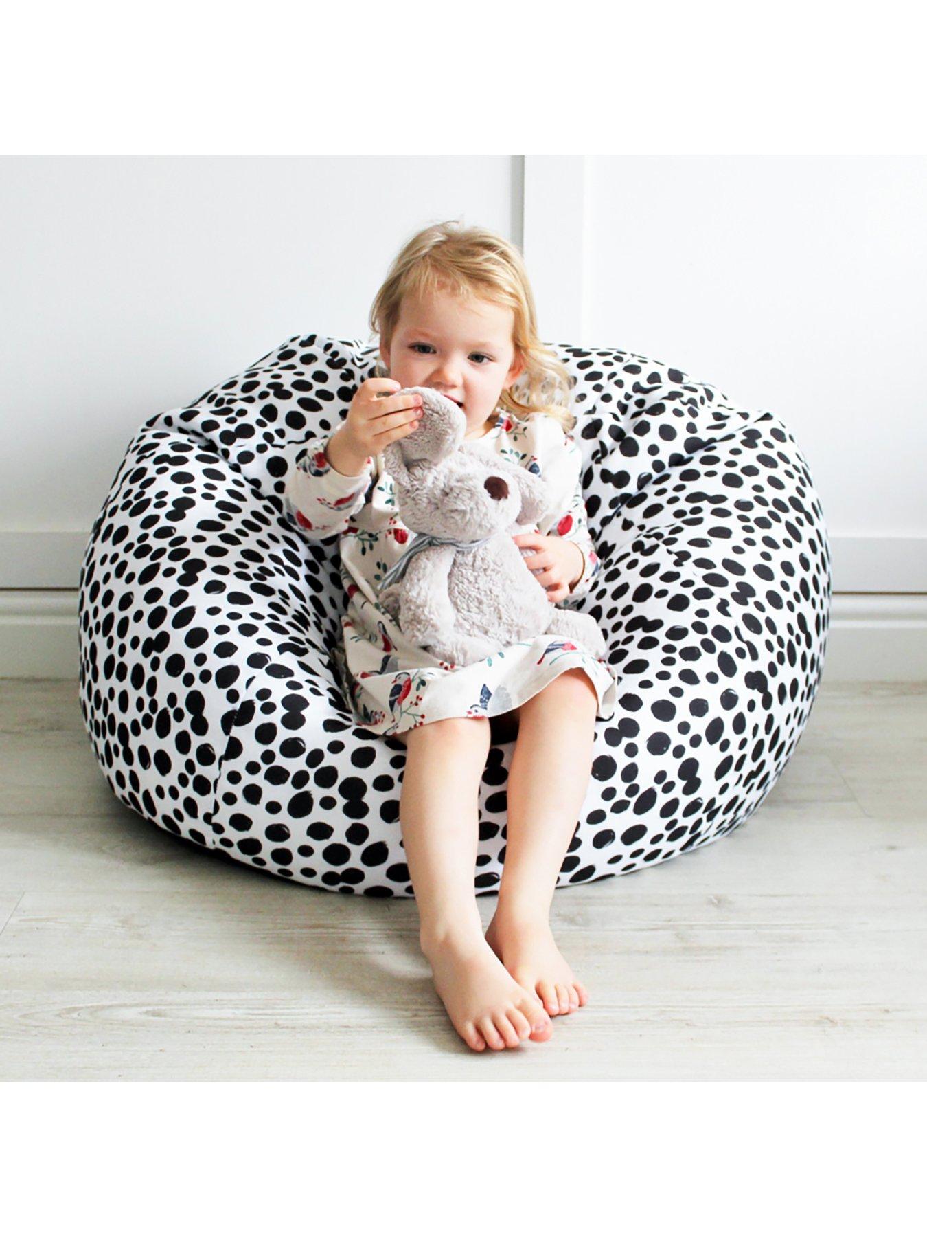 rucomfy-dalmatian-spot-mini-slouch-beanbagback