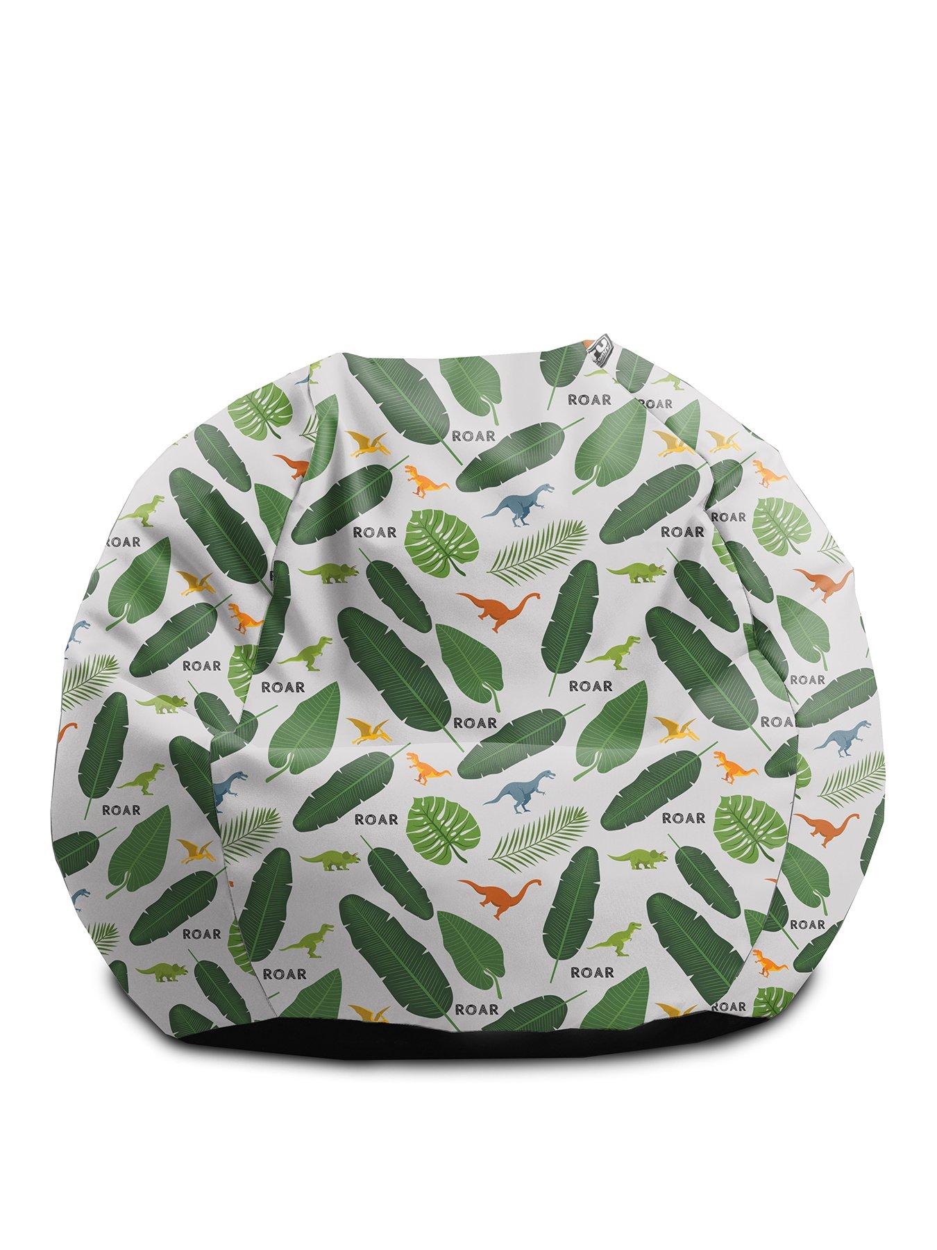 rucomfy-safari-dinosaur-kids-beanbag