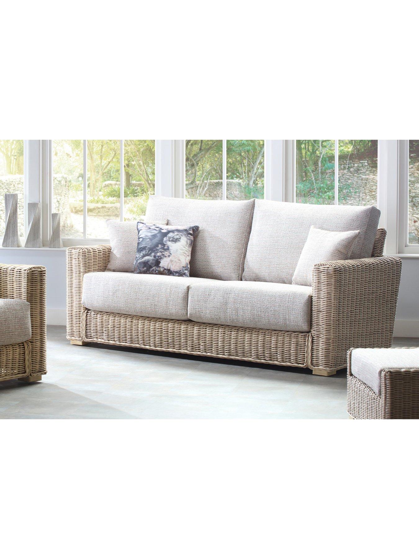 Image 2 of 6 of Desser Burford Conservatory 3-Seater Sofa