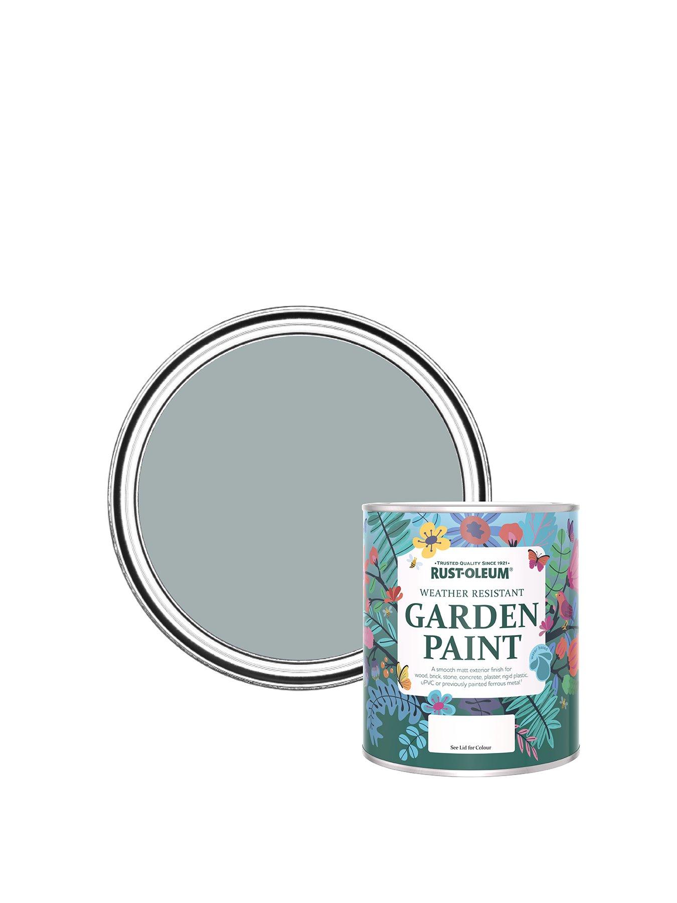 undefined Chalky Finish Garden Furniture Paint – Mineral Grey