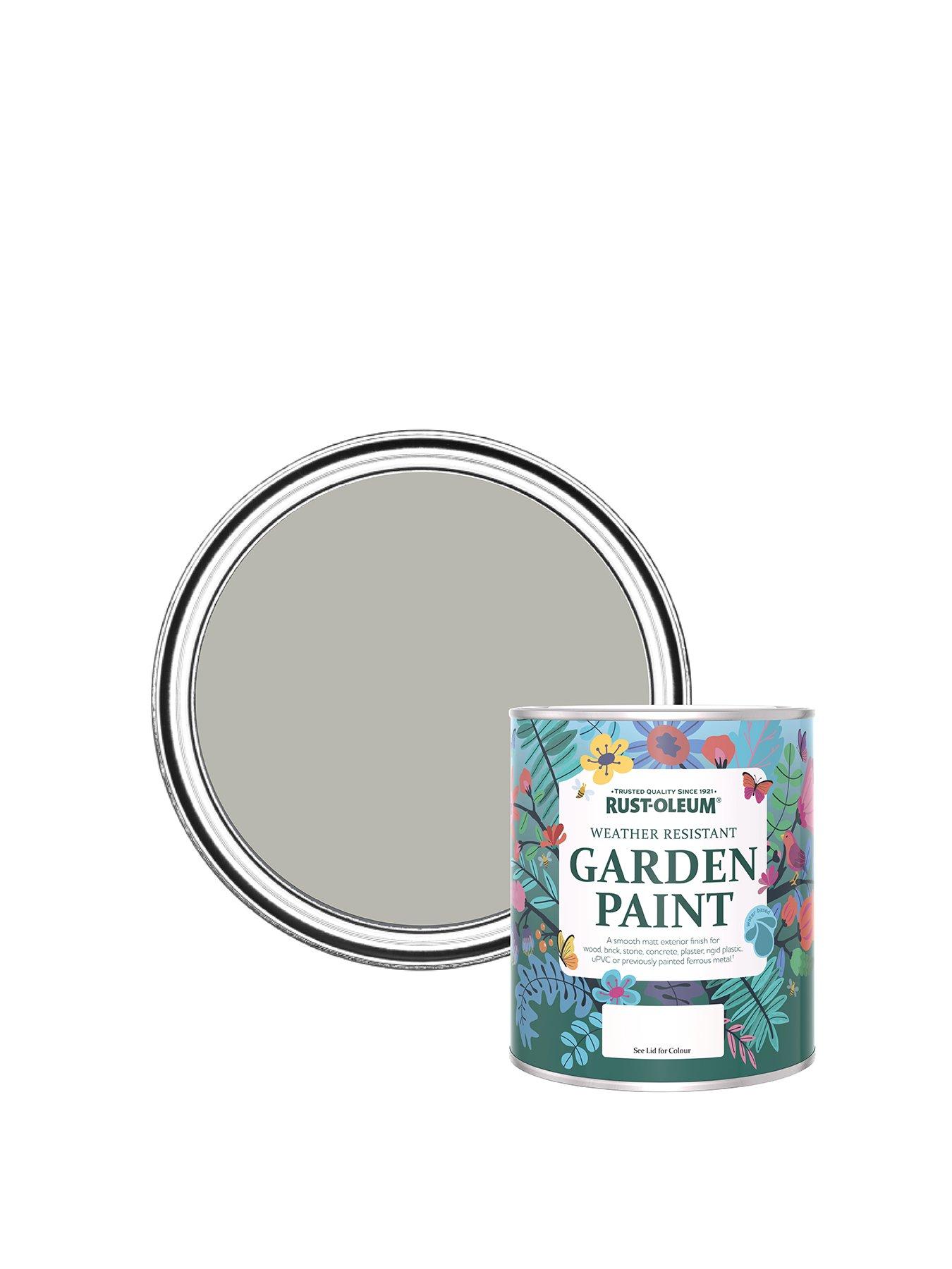 undefined Chalky Finish 750 ml Garden Paint – Grey Tree