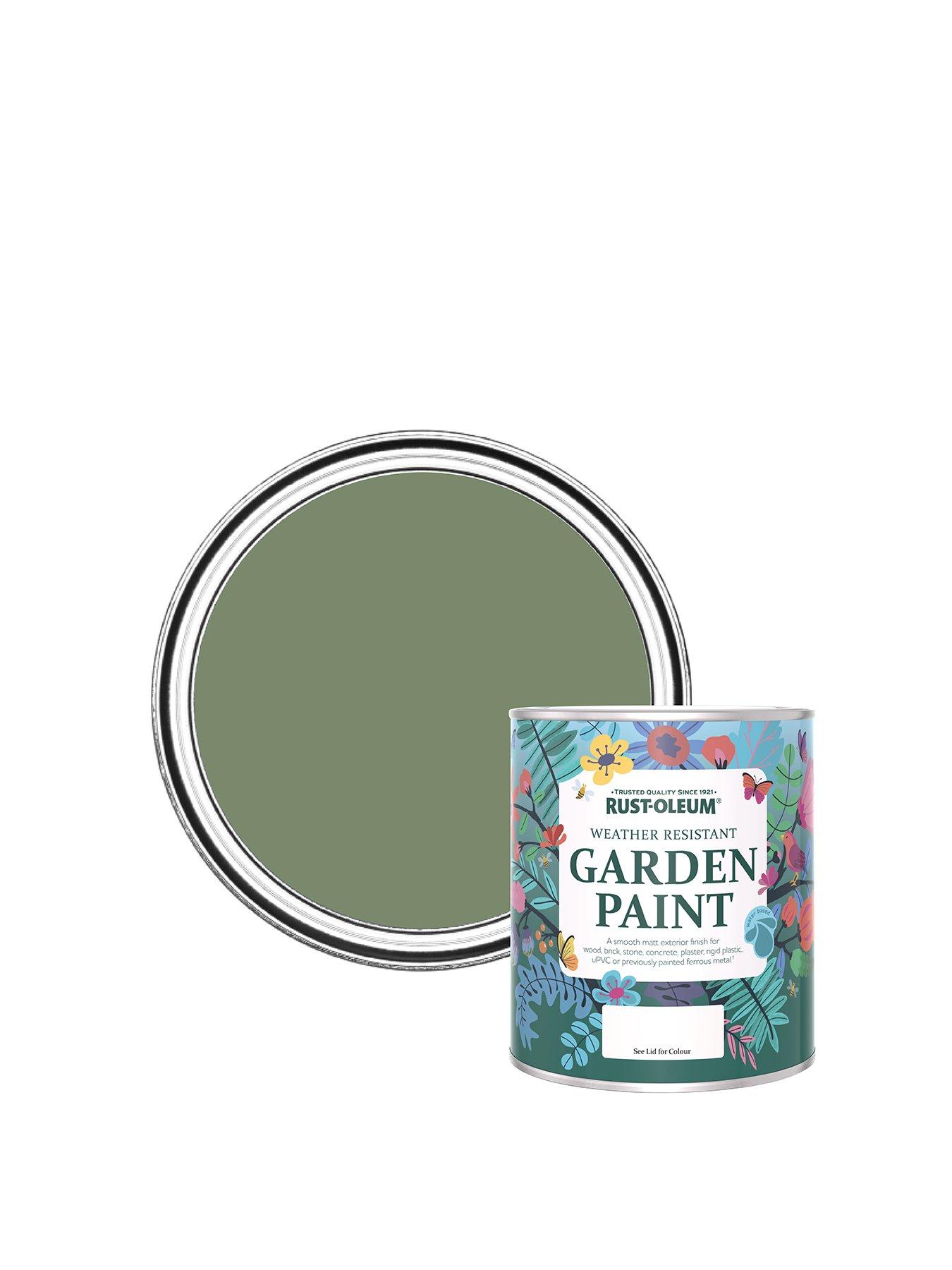 undefined Chalky Finish 750 ml Garden Paint – All Green
