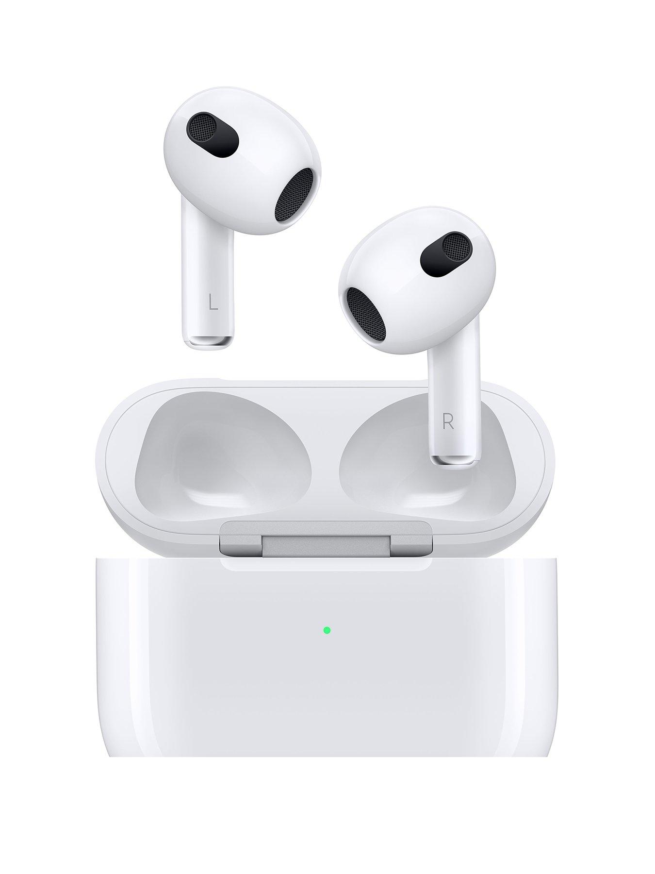 Image 1 of 8 of Apple AirPods (3rd Gen,&nbsp;2021) with MagSafe Charging Case