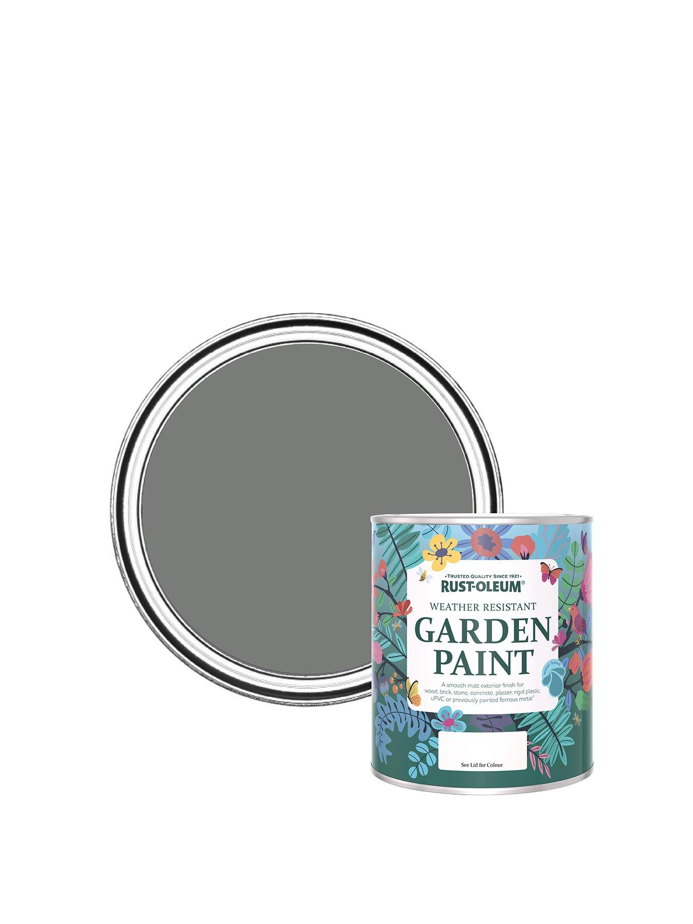 undefined Chalky Finish 750 ml Garden Paint – Torch Grey