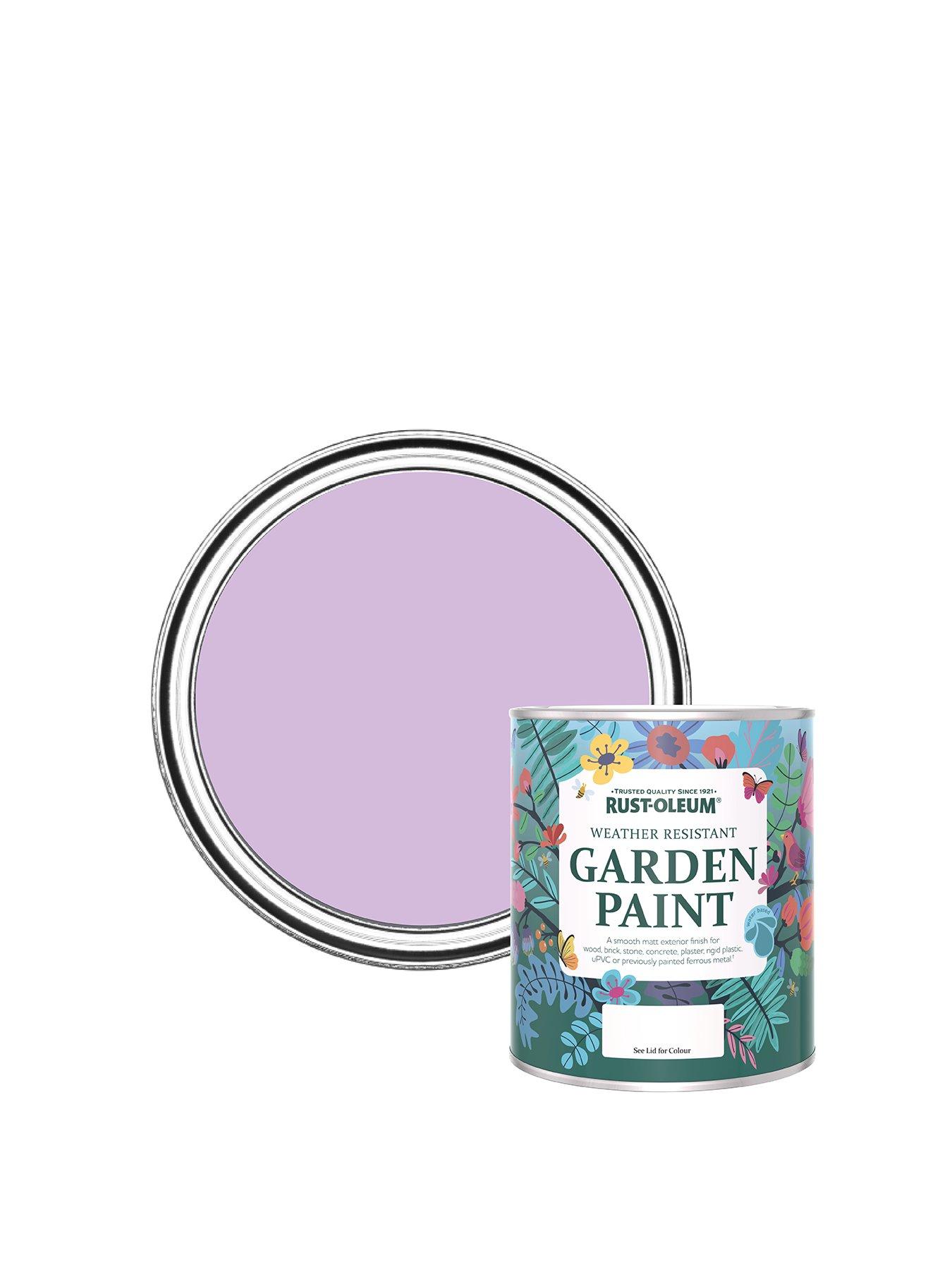 undefined Chalky Finish 750 ml Garden Paint – Violet Macaroon