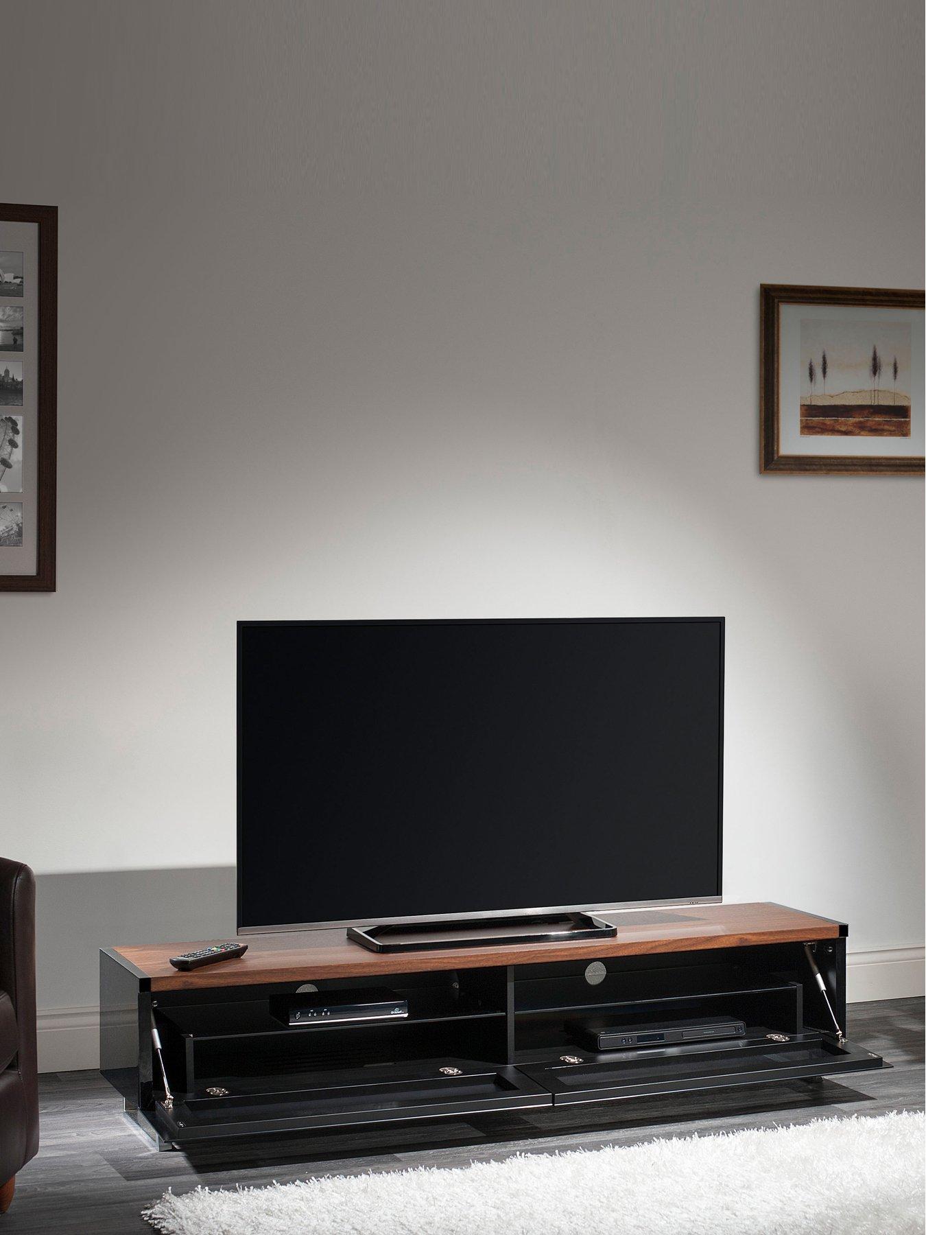 Dark deals tv console