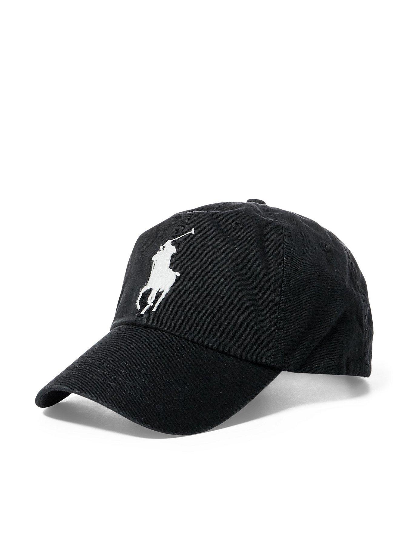 polo-ralph-lauren-cotton-chino-large-pp-logo-baseball-cap-blacknbspfront