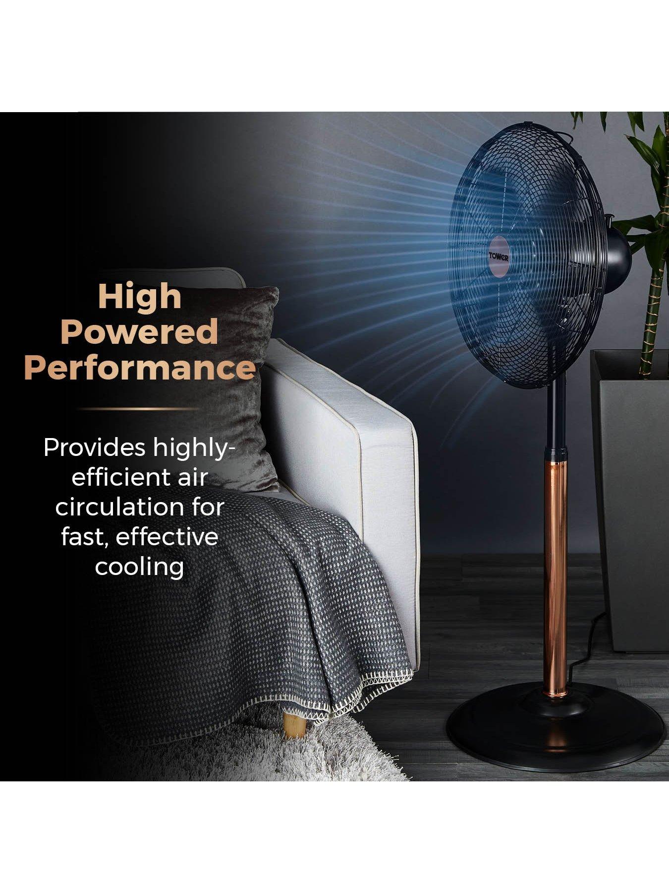 tower-tower-t6430000b-cavaletto-16rdquo-metal-pedestal-fan-with-3-speed-settings-and-copper-motor-50w-rose-gold-and-blackback