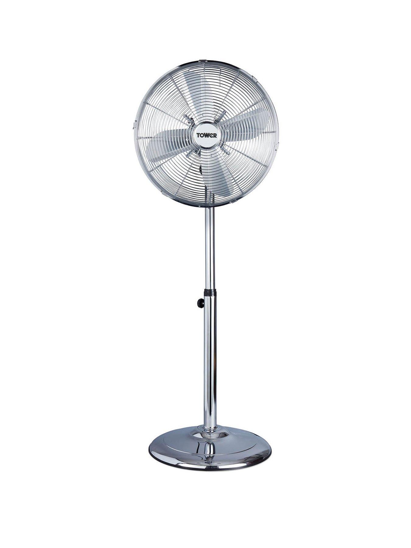 tower-t637000nbsp16-inch-metal-pedestal-fan-with-3-speedsnbsp--chrome