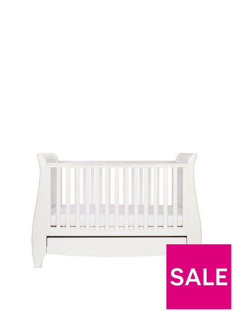 tutti-bambini-lucas-sleigh-3-in-1-cot-bed-white
