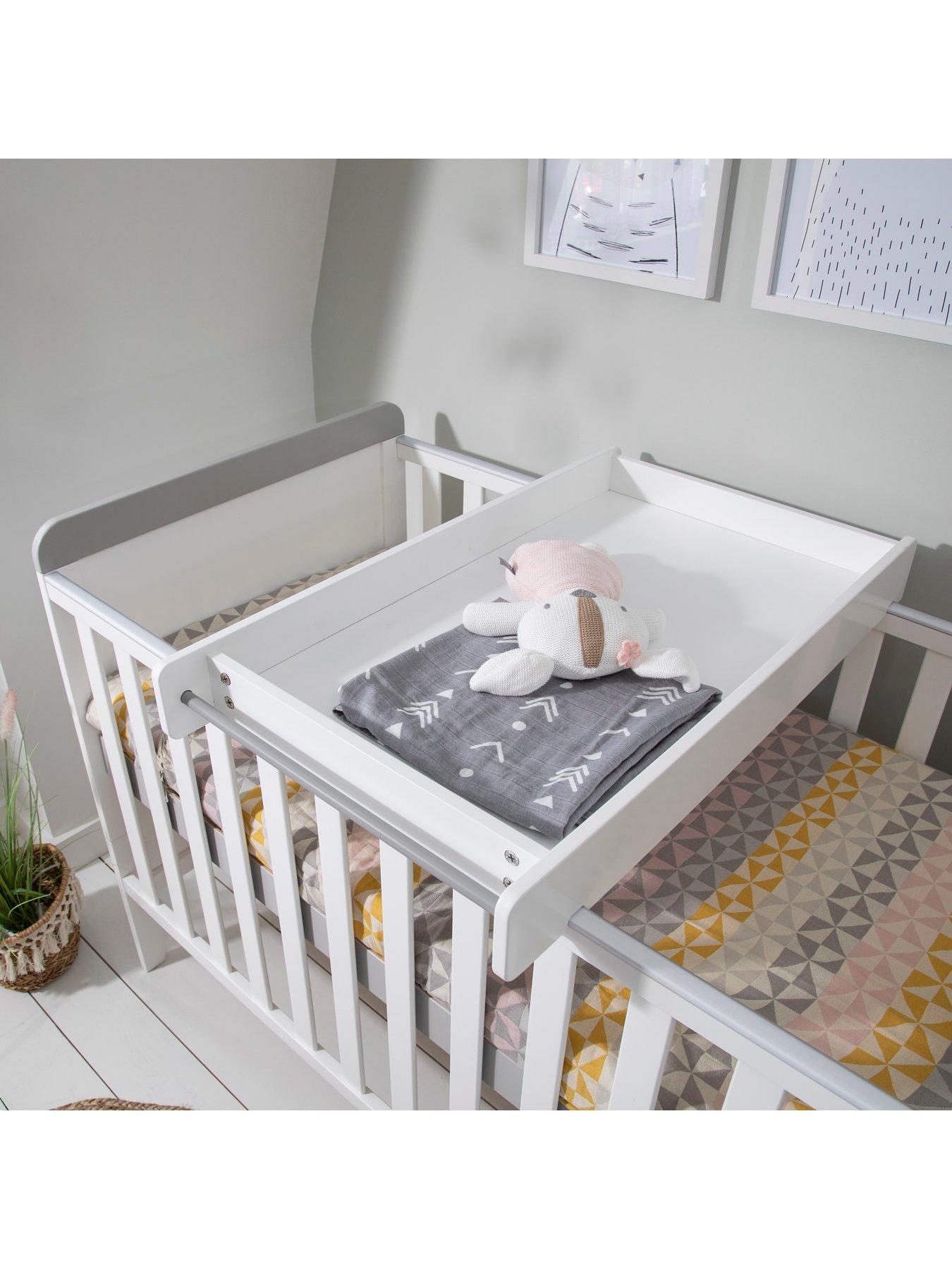 Cot bed best sale with changing top