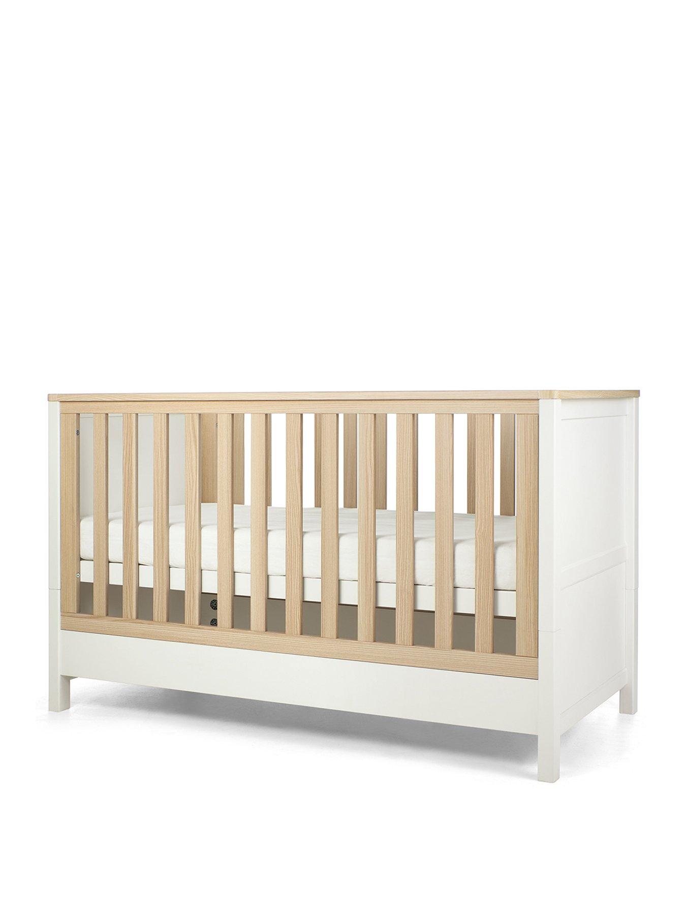 Mothercare pine shop cot bed