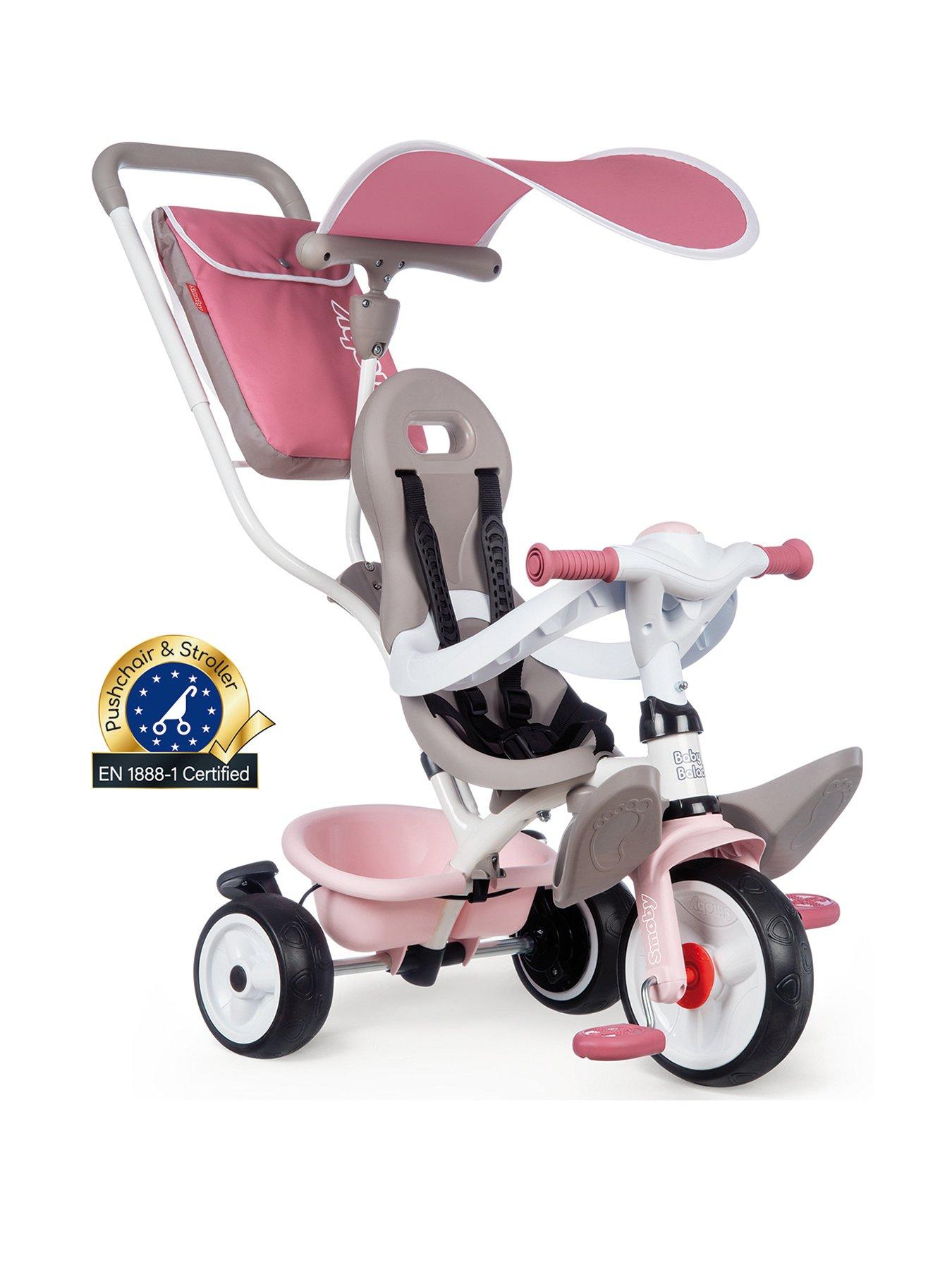 smoby-baby-balade-3-in-1-tricycle-pink