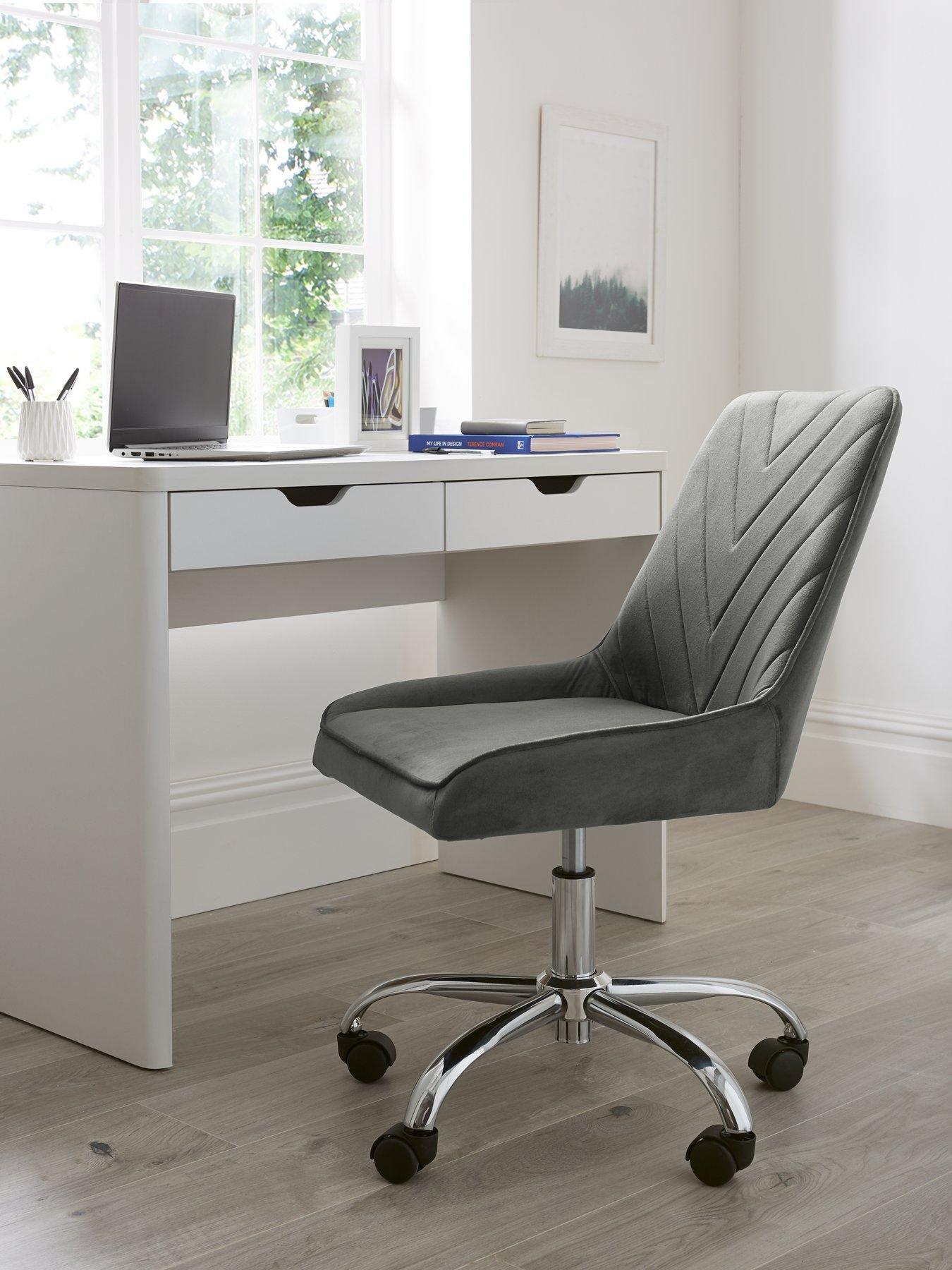 Very Home Blair Fabric Office Chair - Grey - FSC® Certified