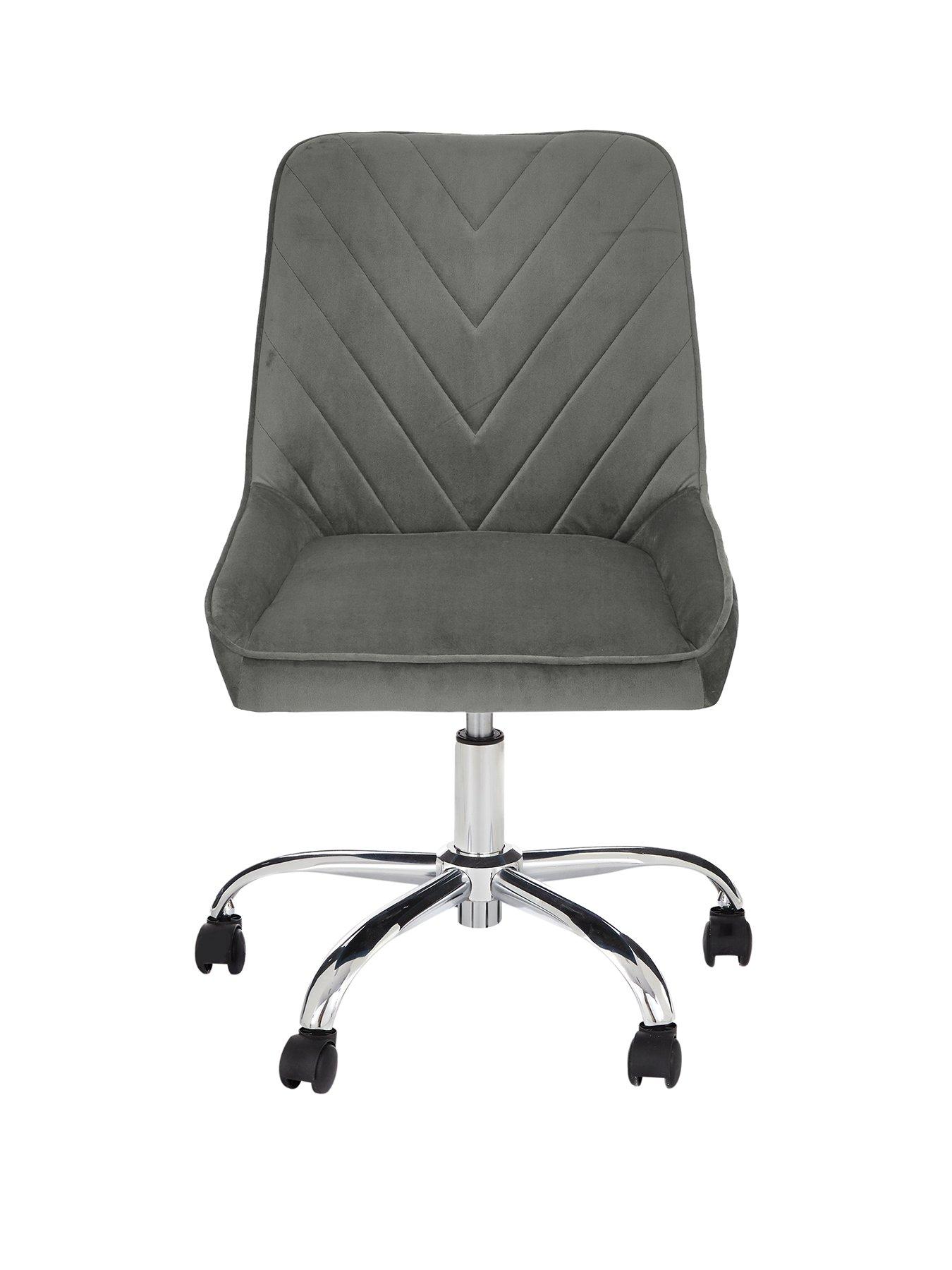 Image 2 of 6 of The Very Collection Blair Fabric Office Chair - Grey&nbsp;- FSC&reg; Certified