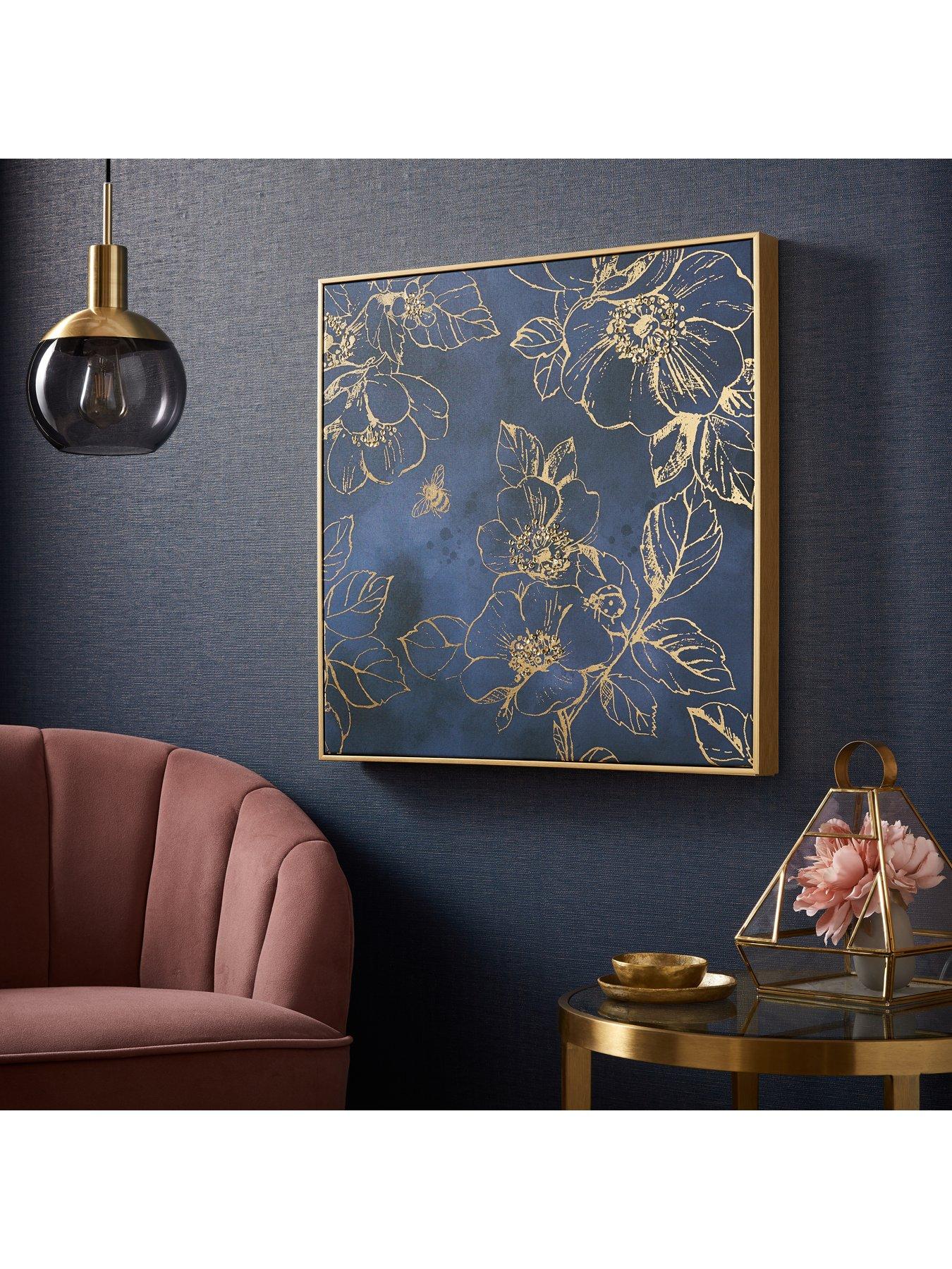 art-for-the-home-golden-blooms-framed-canvasstillFront