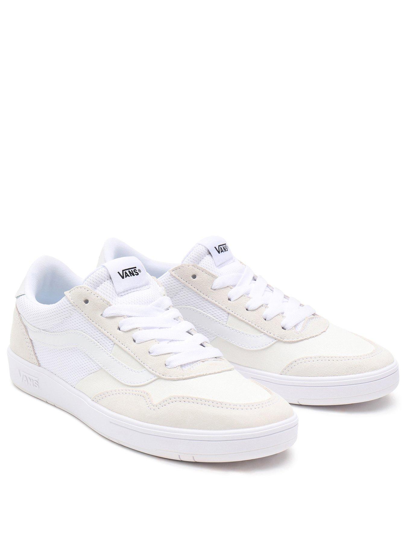 Vans white online white