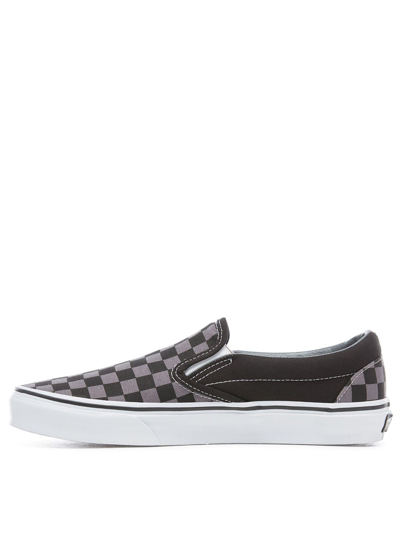 Mens slip on outlet vans black