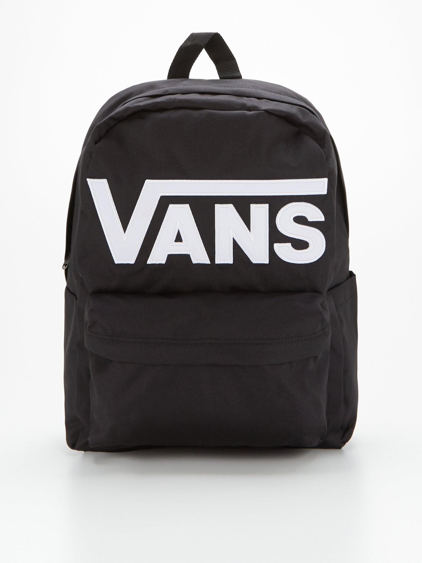 Old Skool Drop V Backpack Black White