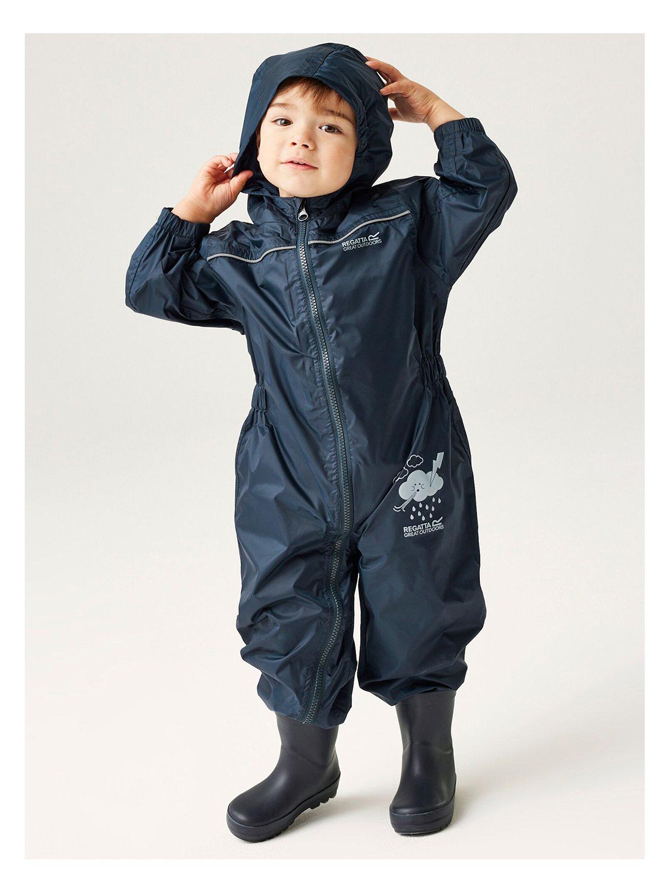 Kids Puddle Iv Waterproof Oversuit Navy