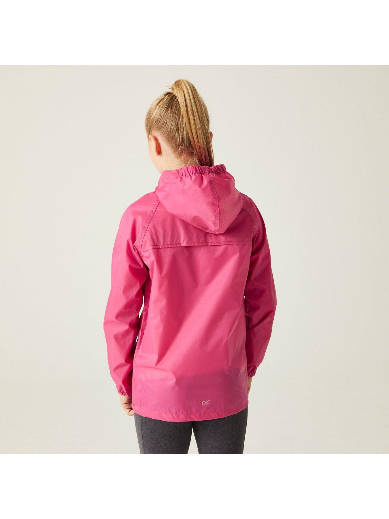 regatta-kids-stormbreak-waterproof-jacket-pinkstillFront