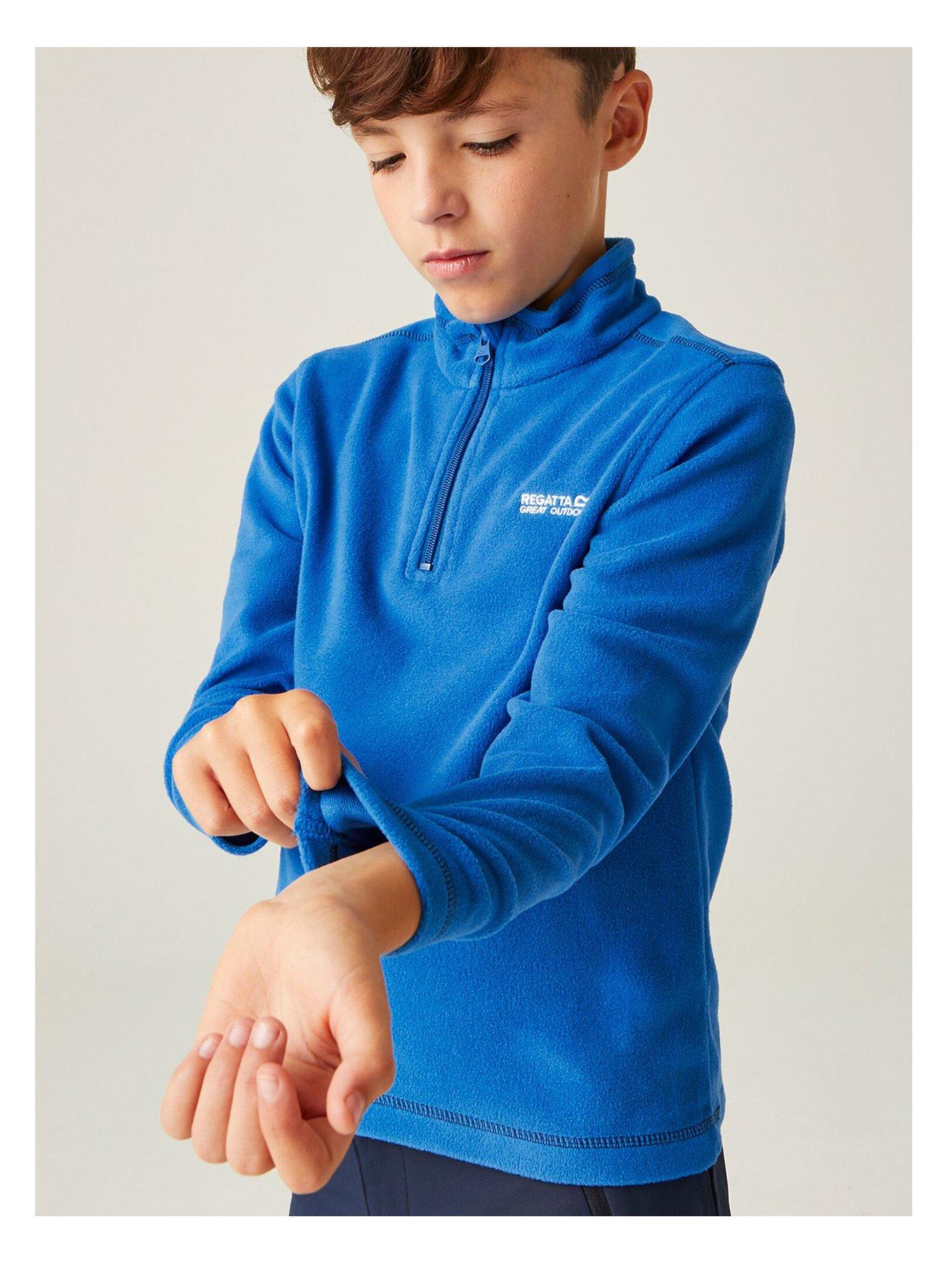 regatta-kids-hot-shot-ii-14-zip-fleece-blueback