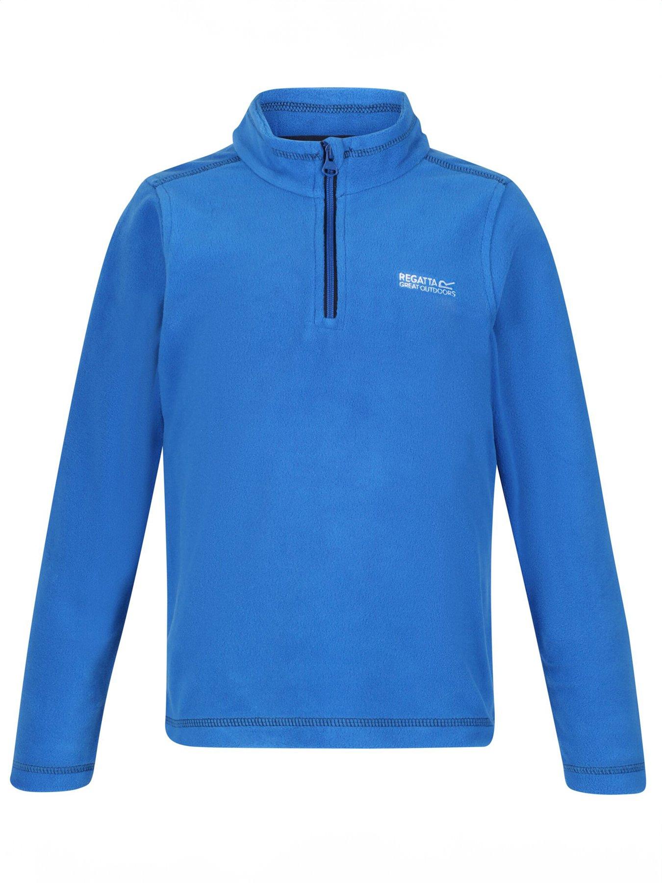 regatta-kids-hot-shot-ii-14-zip-fleece-blueoutfit