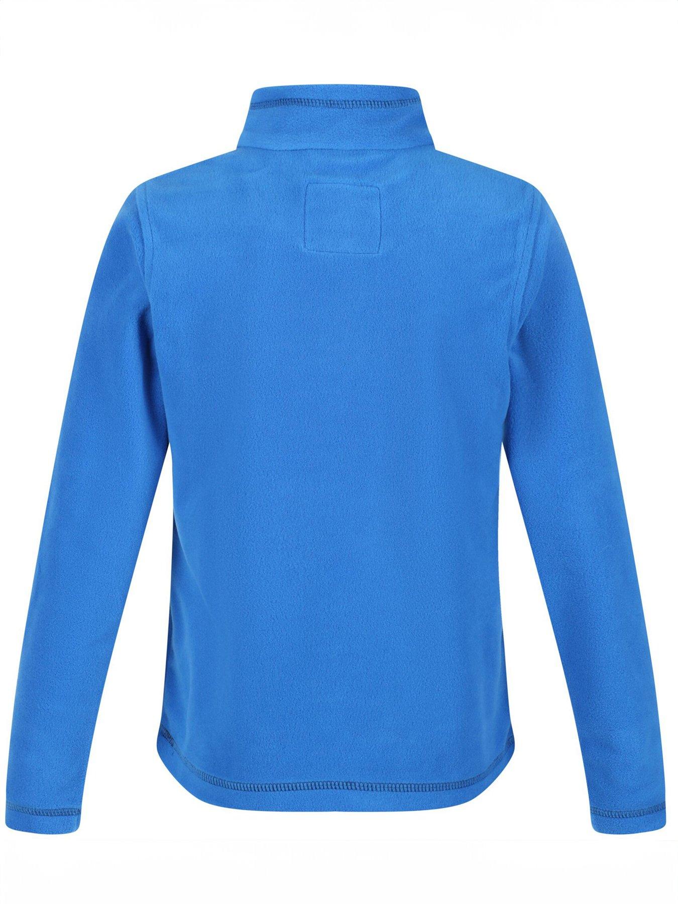 regatta-kids-hot-shot-ii-14-zip-fleece-bluedetail