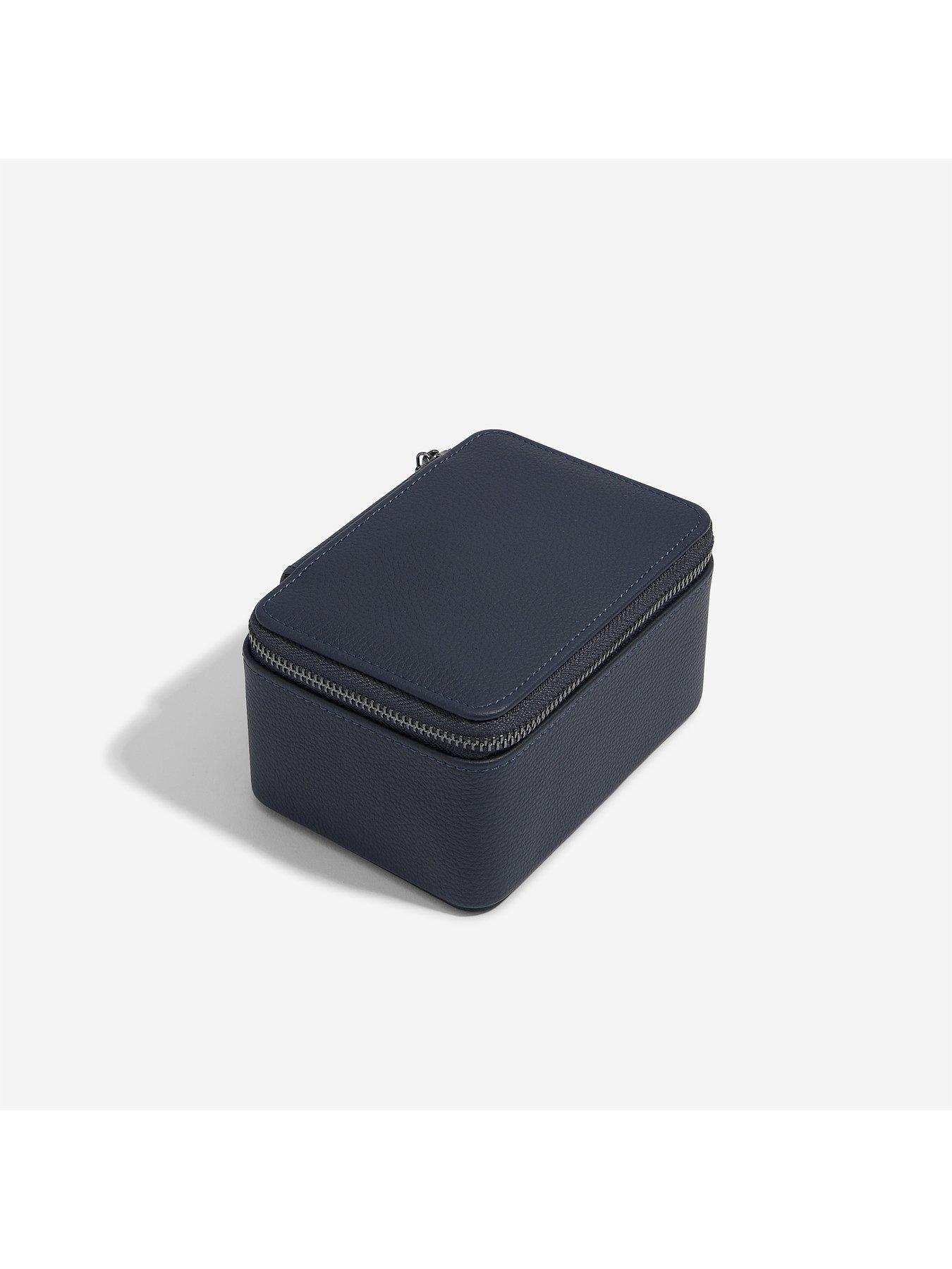 Image 2 of 3 of Stackers Stackers Large Zipped Watch Box - Navy