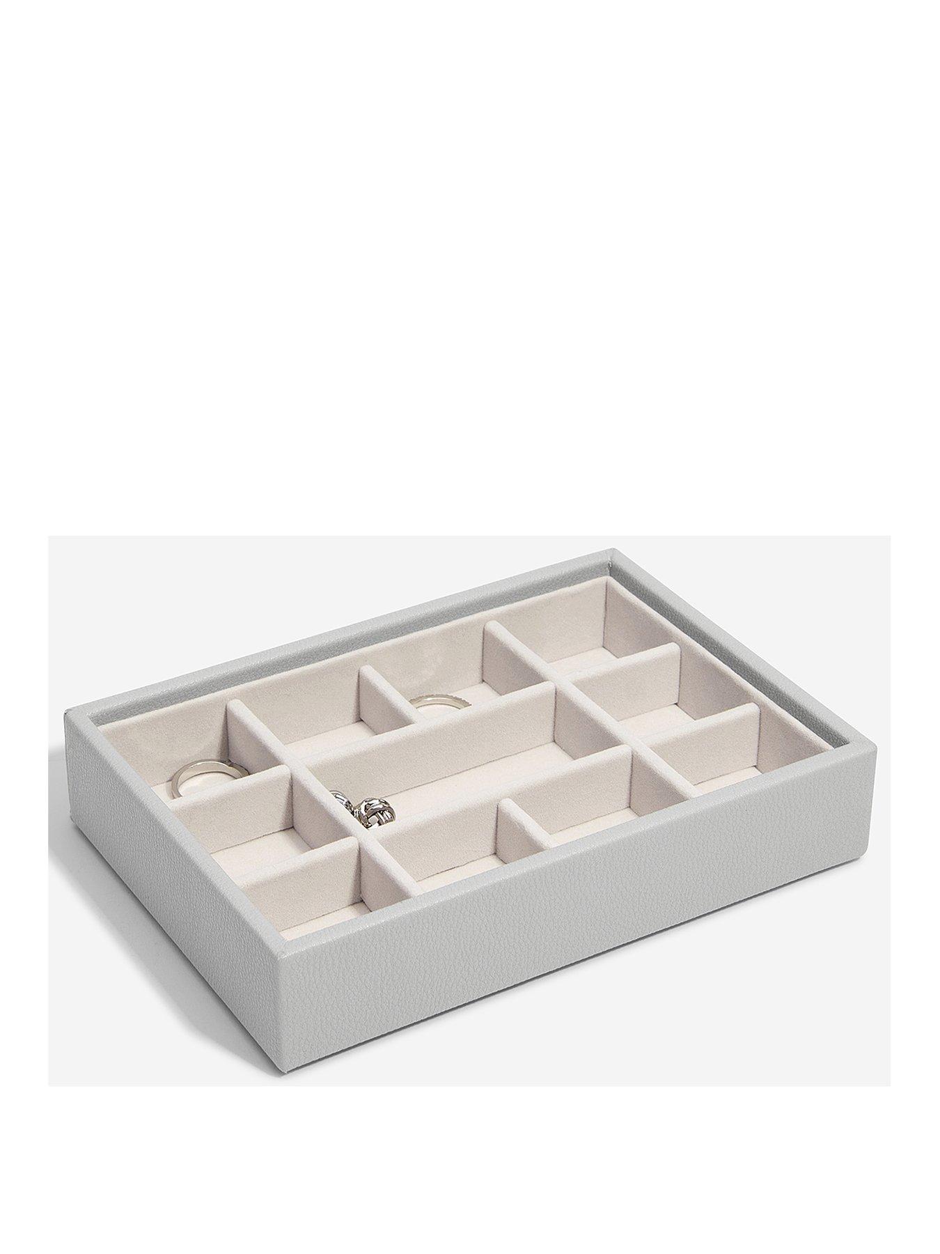 Image 1 of 3 of Stackers Stackers Mini Trinket Box - Grey